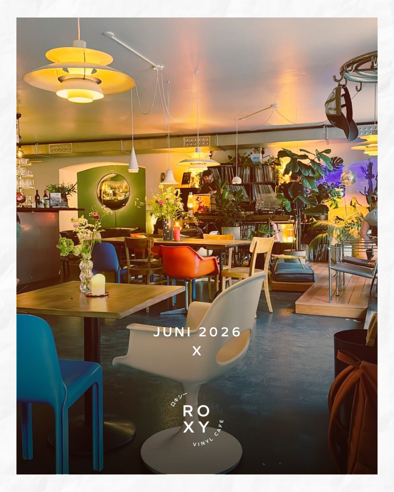 Roxy Vinyl Cafe / Juni 2026
Jeden Dienstag – Cocktails, Stricken & Wolle Tauschen
+
SA 06. DJ Gammino @dj_gammino
+
MI 10. Zine Club Winti Meetup @zine_club_ch
DO 11. Monorecords Listening Session / Cavaliere Spruzzi @monorecordszh
SA 13. ROXY + ChaCha Amuse - Anniversary Fest 🎉@cha_cha_amuse
+
FR 19. Headhome & Patata @headhomemusic
SA 20. DJ Q-Fu
+
MI 24. Zine Club Winti Meetup @zine_club_ch
FR-SO 26-28. Geschlossen Albanifest Wochenende
–––
Watch this post for updates…
Fine coffee, nice drinks, great music, good vibes.
#roxyvinylcafe #vinylcafe #listeningbar #vinyl #winterthur