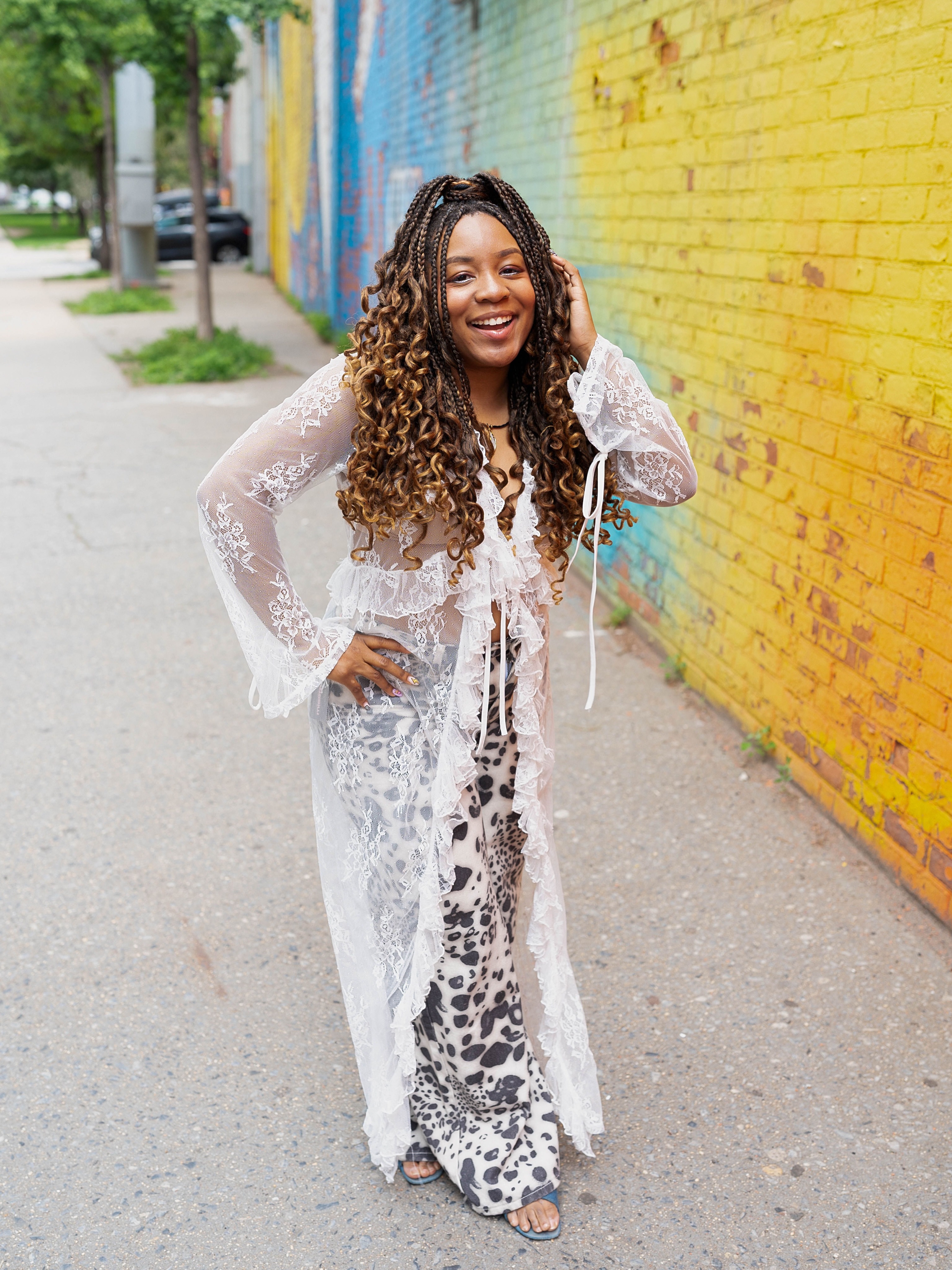 Happy Fridayyyy 🫶🏾✨
Friendly reminder before we head into the weekend: don’t forget to slow down and celebrate the little wins too. We spend so much time chasing the next thing that sometimes we forget to pause and say, “wait… I actually made it through this week.” And that alone? Worth celebrating.
Whether this week stretched you, blessed you, challenged you, or taught you something new, I hope you take a moment to pour back into YOU this weekend 🤍
Wishing y’all a beautiful, restful, joy-filled weekend. Be safe, laugh a little harder, eat something good, and make a memory or two 🥰 What’s one thing you’re looking forward to this weekend?
Want to shop my look ? 🥳Download the SHEIN App to check out these amazing stores and unlock the latest fashion trends anytime, anywhere! Search & follow MISSGUIDED SHEIN and use 🎫USQS5twiggyversatile365 to enjoy exclusive discounts! ✨
Product code 🆔 Pants: 163607505
Product code 🆔 Lace Kimono: 433265605
@shein_us @sheinofficial
PC: @m76photo
#nycblogger #nycfashionista #SHEINTrends#SHEINpartner