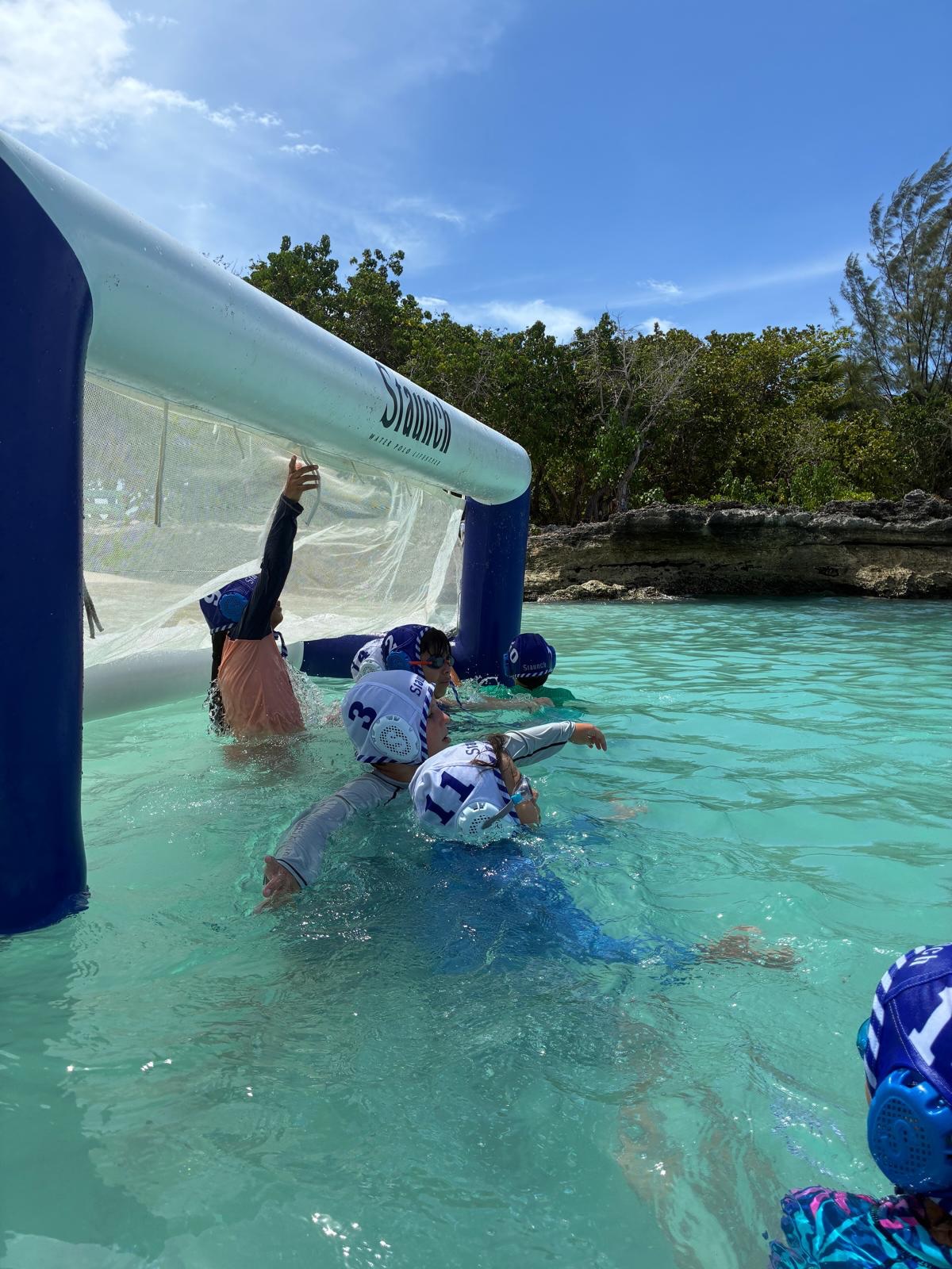 Thank you so much to coach Luke from @active.polo.ky for showing our children the ropes in water polo during our PE lessons over the past few weeks.
The children have developed their swimming skills as well as ball control, passing accuracy, teamwork, communication, tactical thinking and resilience in open water.
An unforgettable way to build confidence both in and out of the water! And what a beautiful backdrop!
#waterpolo #caribbbeanlife