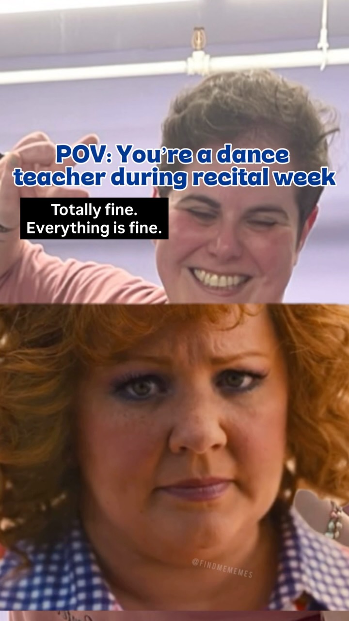 😂😂😂 we really do love recital week!
The 5000 things happening all at once.
The tiredness that hits different by Thursday.
The “wait where is that costume” panic.
The “can everyone please just stand in their spot” energy.
And yet, I know we wouldn’t swap it for a single thing ‼️
There is nothing quite like recital season. It’s chaotic, it’s exhausting, and it’s also one of the most magical things we get to be part of as dance educators.
To everyone in the thick of it right now… you’ve got this💪🏻😂
Drop your most chaotic recital week moment in the comments. I gotta know!
#recital #danceteacherlife #dancestudiolife #funnymemesdaily