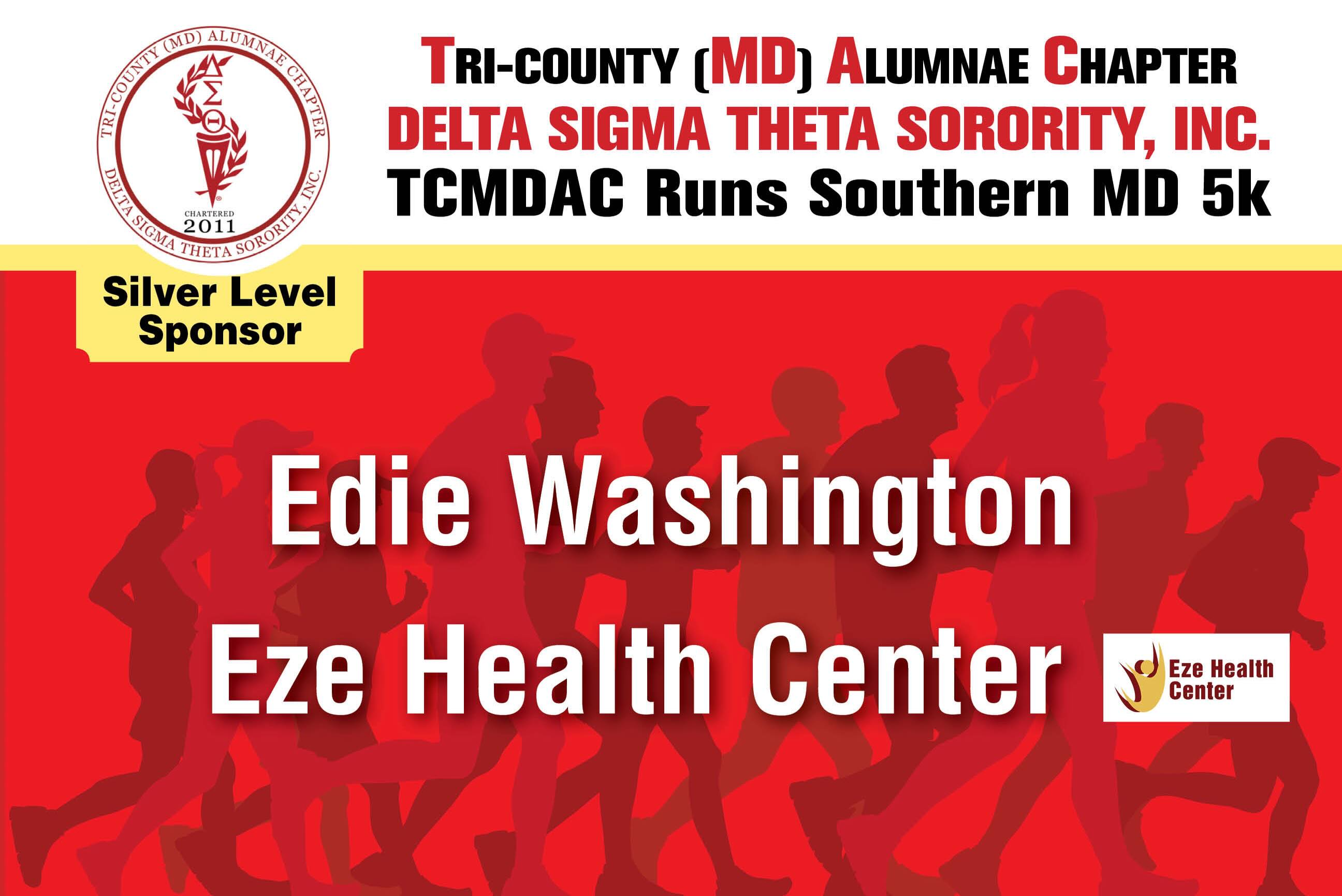 Tri-County (MD) Alumnae Chapter of Delta Sigma Theta Sorority, Inc. would like to thank our Silver Level Sponsors. Thank you for your generous Sponsorship of TCMDAC Runs Southern MD 5k!