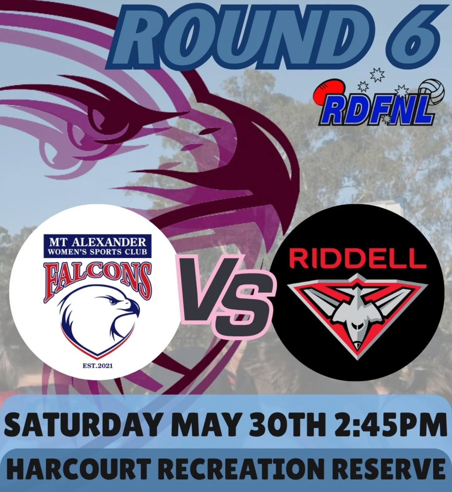 Join us back at home tomorrow as we take on the bombers for #wearredround 💪🔴
Standing in solidarity with those who have been affected by gender-based violence, and working to ensure our sporting community is a safe and supportive place for everyone ❤️
Huge shout out to @notallclubs for the creation and promotion of this fantastic round
Can't wait to see you there!