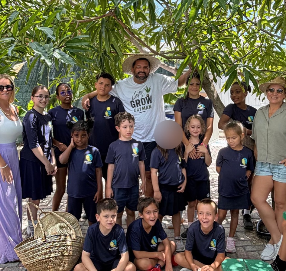 A huge thank you to Cayman Cabana for visiting us and teaching our children all about farming in Cayman and the importance of buying and eating local. 🌱🥭
Luigi and Christina Moxam introduced us to Island Harvest and shared so many wonderful local treats and traditions, including fresh Cayman mangos, spicy mango soaked in local scotch bonnet and other local fruits like lime, coconut and breadfruit.
Thank you for such an engaging and delicious experience celebrating Cayman’s local produce and culture.
#letsgrowcayman