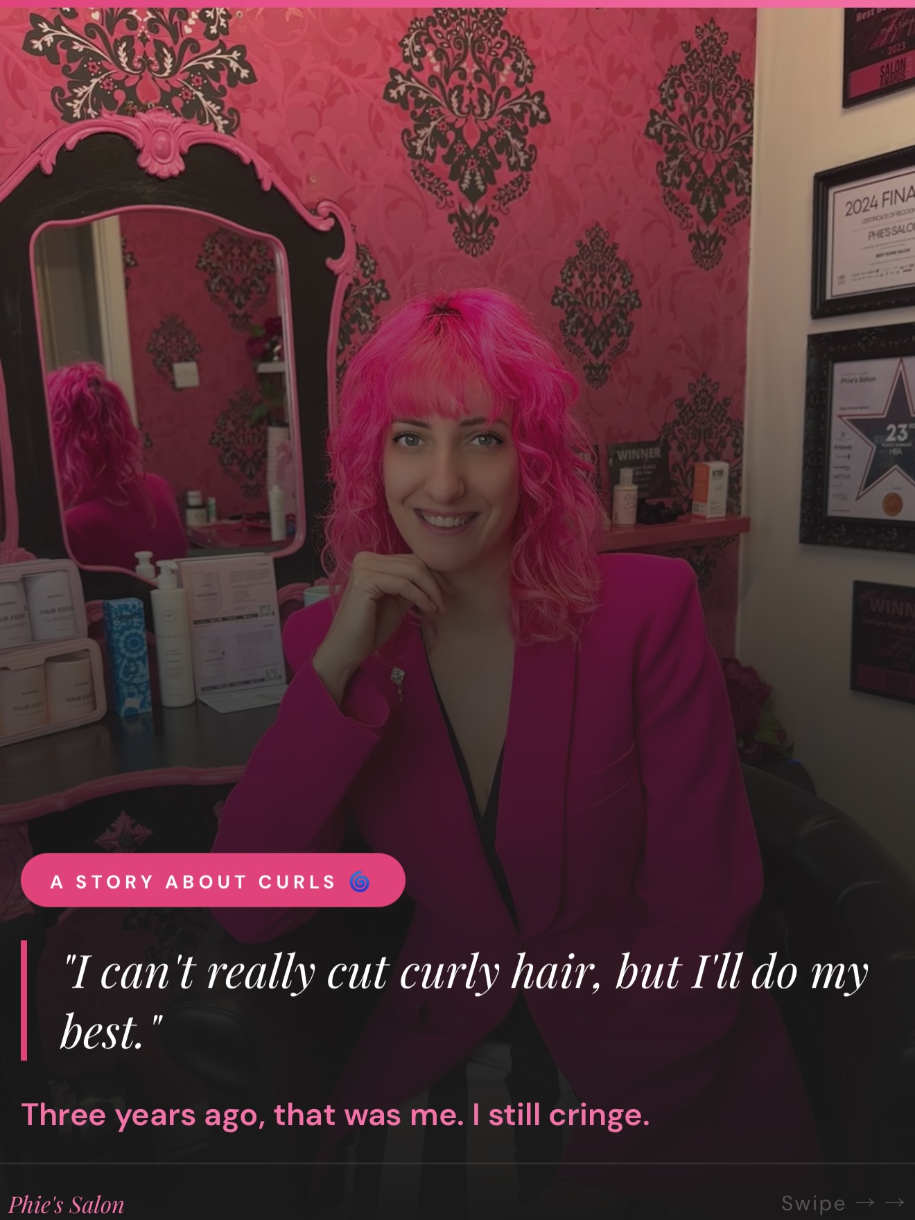 If you’ve ever said “I can’t really cut curly hair” while a curly client sat in your chair… this one’s for you. 💖
The Complete Curl Service System is open 🎉
£100. Lifetime access. WhatsApp support included.
Grab your spot! link in bio.
#CurlSpecialist #CurlyHairTraining #HairstylistEducation #SalonBusiness #CurlyHairStylist