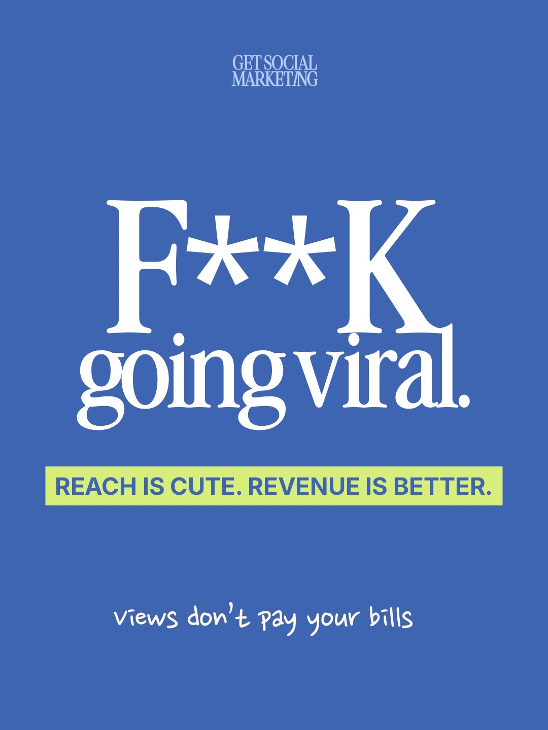 Going viral is not the goal.
Converting is.
Some of you are getting 20k views and zero enquiries.
Meanwhile someone else is getting 300 views and booking clients every week.
Because viral content and converting content are not the same thing.
Most viral content attracts:
👉🏽 other business owners
👉🏽 people looking for entertainment
👉🏽 freebie seekers
👉🏽random followers who will never buy
I’d rather help my clients create content that:
✅ attracts the right people
✅ builds trust fast
✅ leads into a simple funnel
✅ turns attention into actual sales
You do not need millions of views.
You DO need:
✔️ a clear message
✔️ strong offer
✔️ strategic content
A bonus for fast growth 👉🏽 low-cost ads in front of the right people
That’s it.
Stop creating content for applause.
Start creating content that pays you.