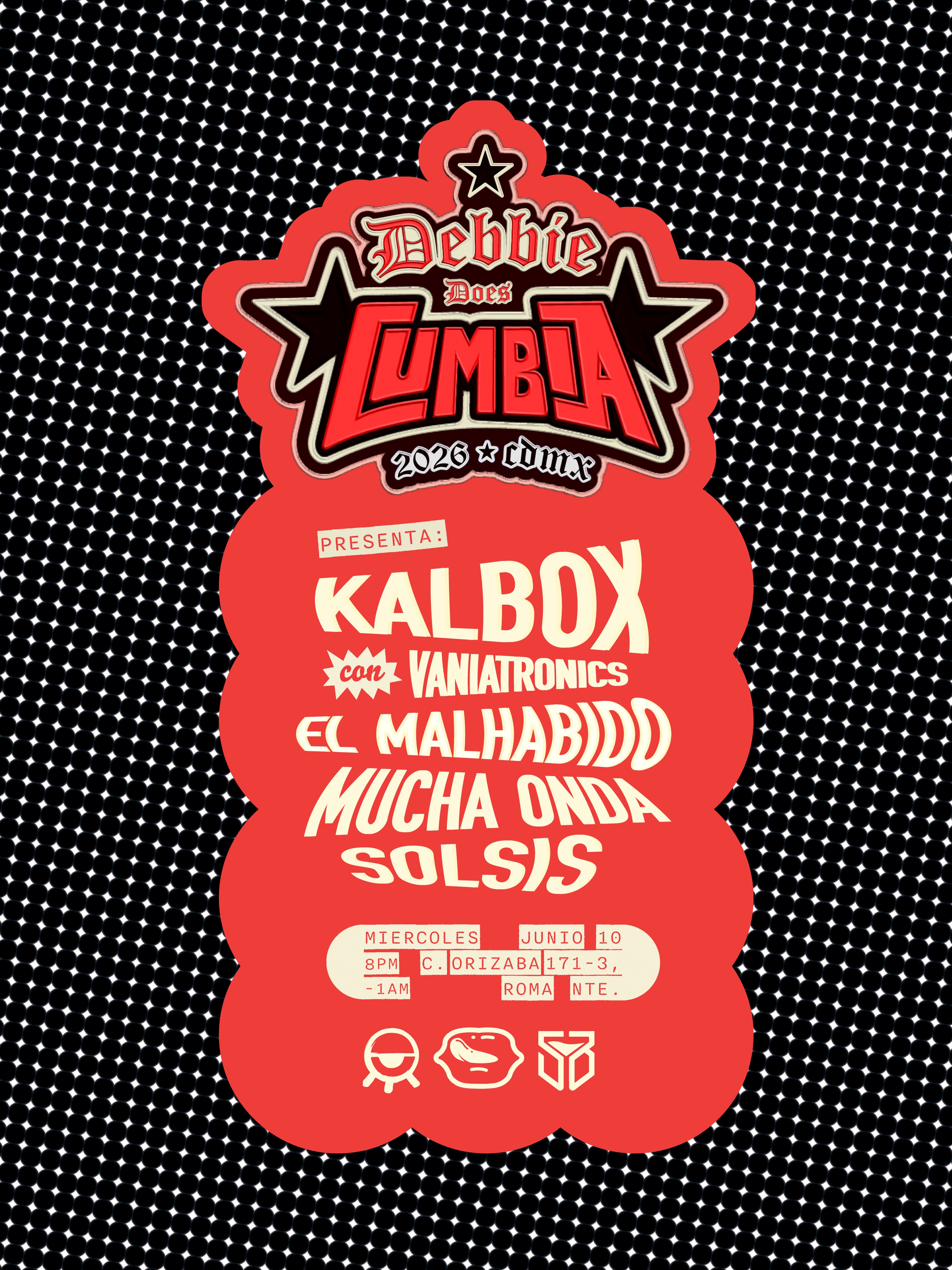 Debbieeeeeee nos vemos en 10 dias CDMX.
Venganse a bailar al ritmo de la cumbia 🫦🫦🫦
💥💥💥 Miércoles, Junio 10 💥💥💥💥
De 8pm a 1am.
📍 Roma, Nte. @hola.sonari
Your DDC CDMX Lineup:
@kalbox_m2 con @vaniatronics
@elmalhabido
@muchaonda
@solsisdj
#cdmx #cumbia #romacdmx