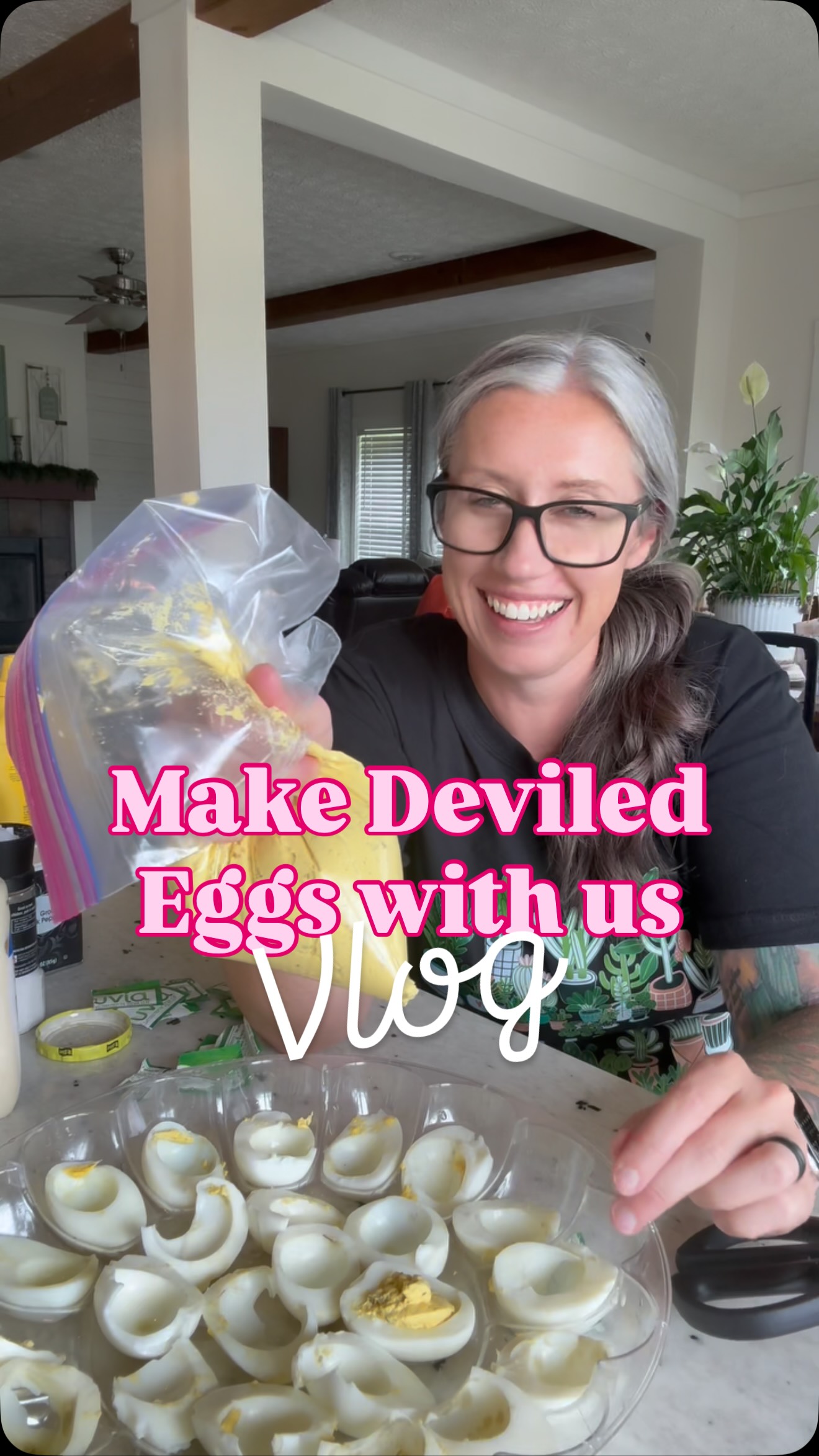 Our chickens have been working overtime, so we’re officially swimming in farm fresh eggs 😂🥚
Naturally, my husband and I decided to make deviled eggs… and record the entire chaotic process for your entertainment.
If you love backyard chickens, farm life, homesteading, gardening, cooking from scratch, or just watching couples with questionable humor spiral in the kitchen… this one’s for you 🤣
Consider this your warning: we’re probably not for everyone lol