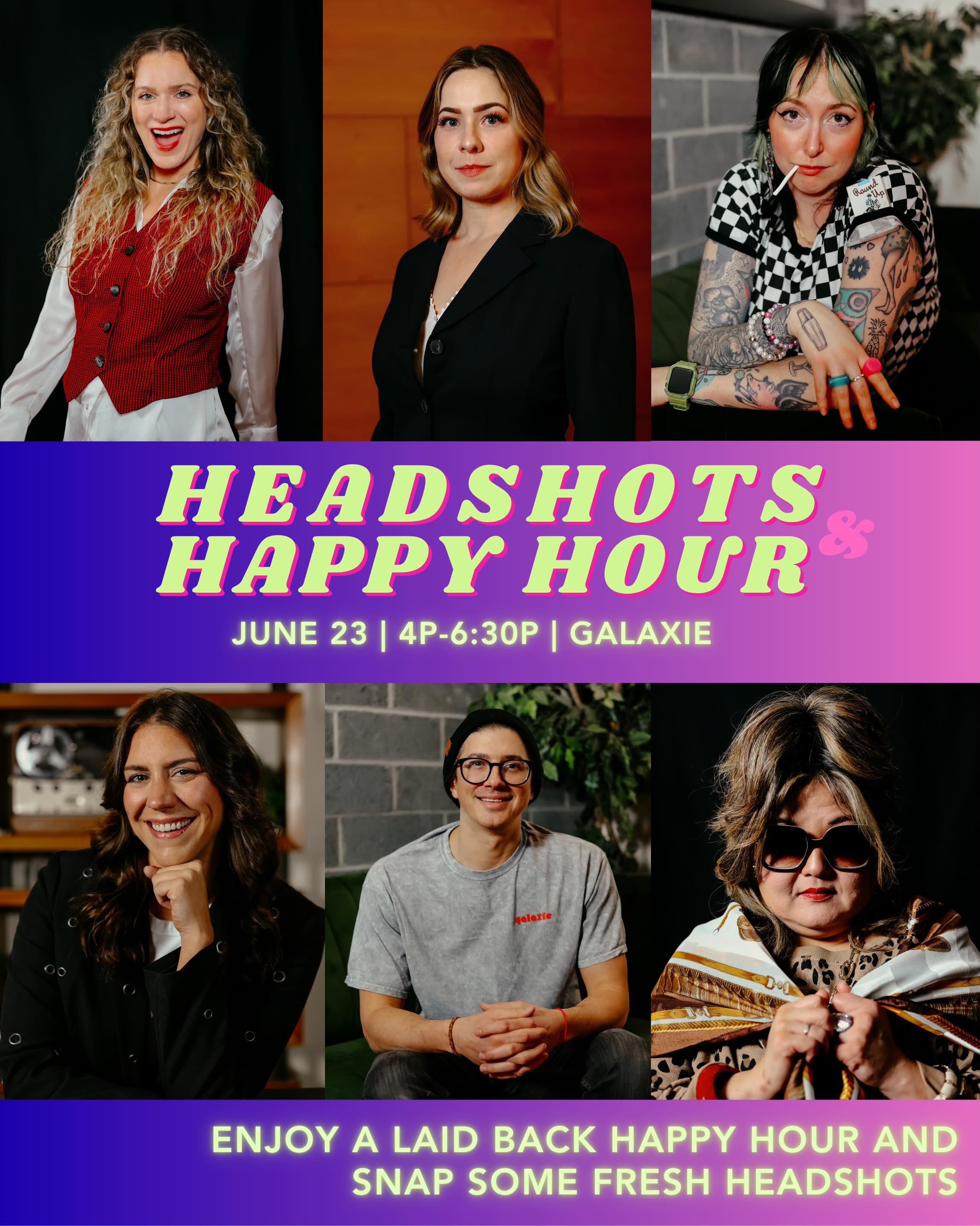 *UPDATE: SOLD OUT* The last Headshots & Happy Hour was such a success, I’m doing it again!
If you’ve been meaning to update your headshots but keep putting it off because it feels like a whole to-do, this one is for you! 🥳
How it works:
✅ Reserve your preferred time slot with the link in bio. Spots are limited and several have already filled just from my email list!
✅ Come early or hang around after to enjoy a special happy hour menu from Galaxie
✅ Make sure you are in the Atrium of the Green Building (behind Galaxie) at least 5 minutes prior to your slotted time
✅We will spend about 5-7 minutes snapping photos with your preferred backdrop choice(s) - Have a plan when we start to save time!
✅ Keep an eye on your inbox with email provided upon sign up for your final images
Low-pressure, tasty drinks, and fun vibes!
🎟️ $40 Pre-sale | $50 Day-of (if available) - the last one sold out in less than a week. Book your spot asap!
📍732 East Market Street | Happy Hour in Galaxie and Headshots in the Atrium of the Green Building
📷 Receive 5 edited images within 10-14 business days
Questions? Drop a comment or send a DM!
====
#Louisville #LouisvilleEvents #LouisvillePhotographer #LouisvilleContentCreator