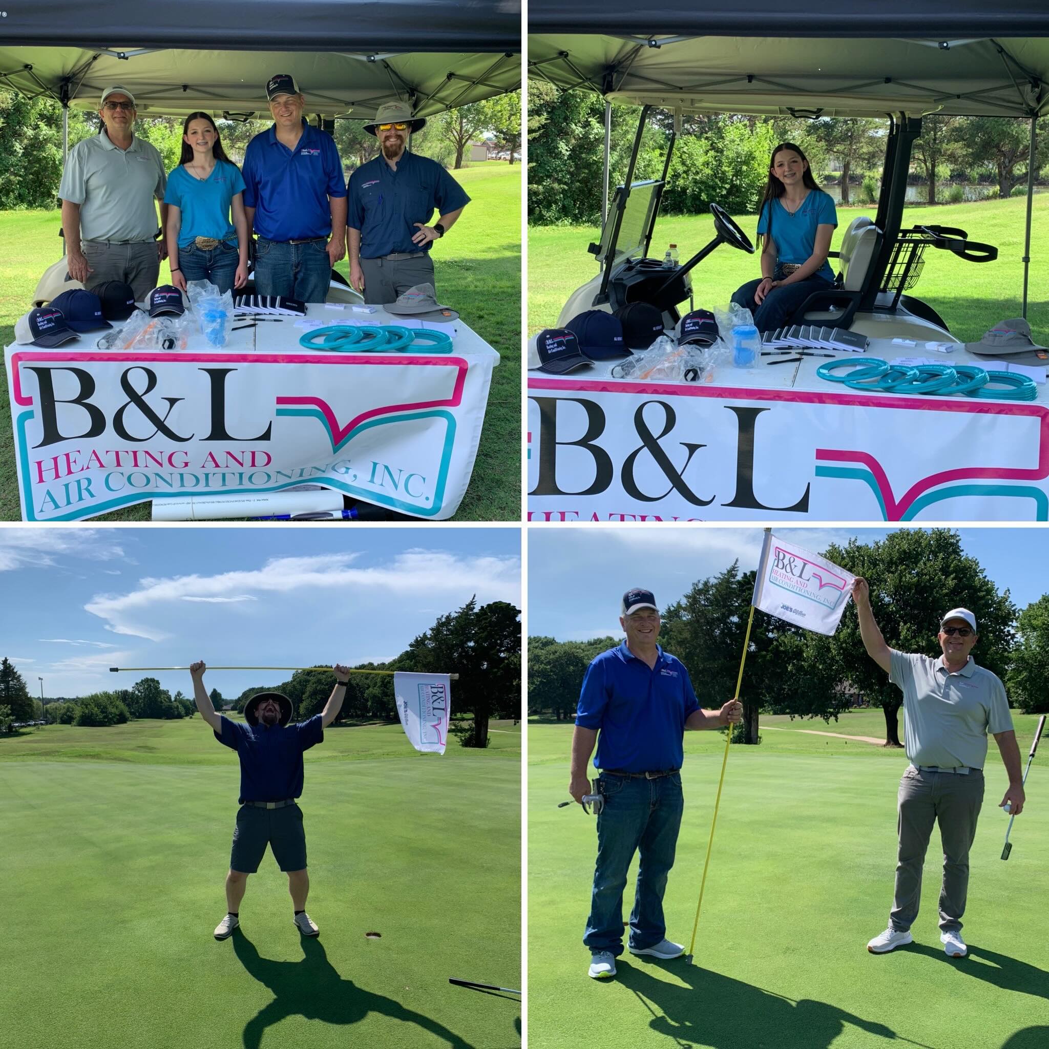 Some of the employee’s went out to the Joe’s Golf Classic today to help raise money for United Way!