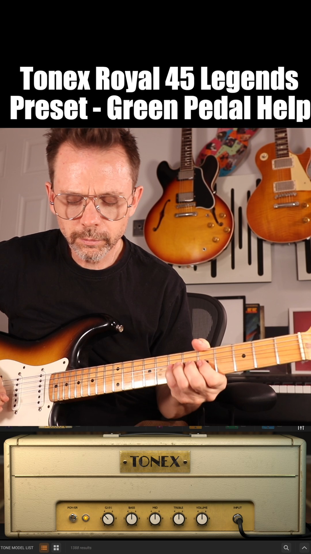 Stratocaster vs Les Paul with the new @ikmultimedia Tonex Royal 45 Legends collection #guitargear #tonex #presets #guitar
