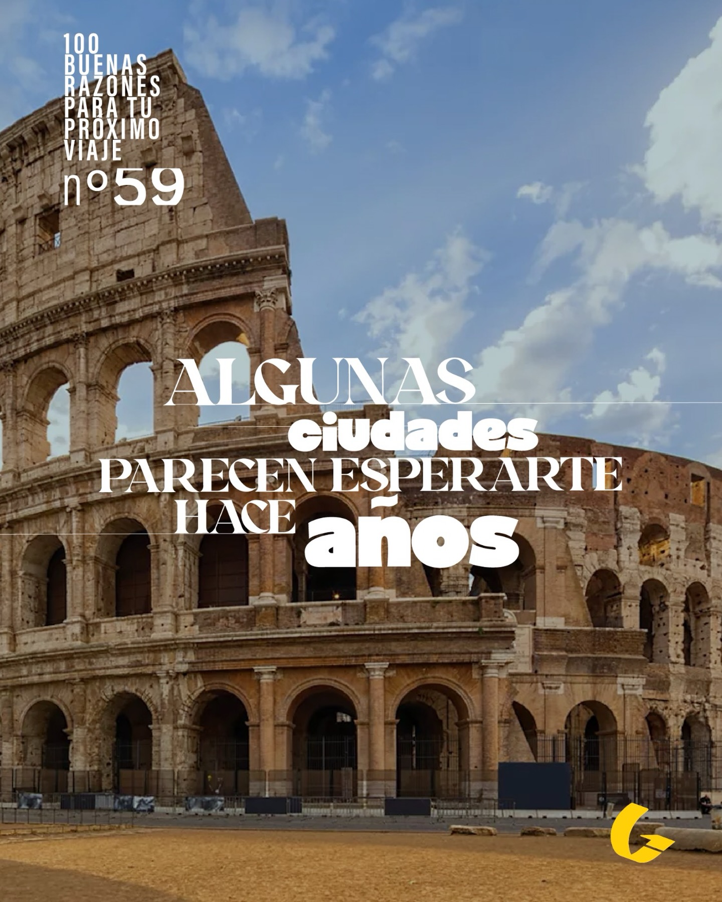 Roma tiene eso.
La sensación extraña de haber estado ahí antes, incluso cuando es tu primera vez.
Tal vez sea una esquina que viste en una película, el sonido de una trattoria, o esa luz naranja cayendo sobre las calles adoquinadas al final del día.
Viajá a Roma con Globecraft.
Acompañamos tu mundo.