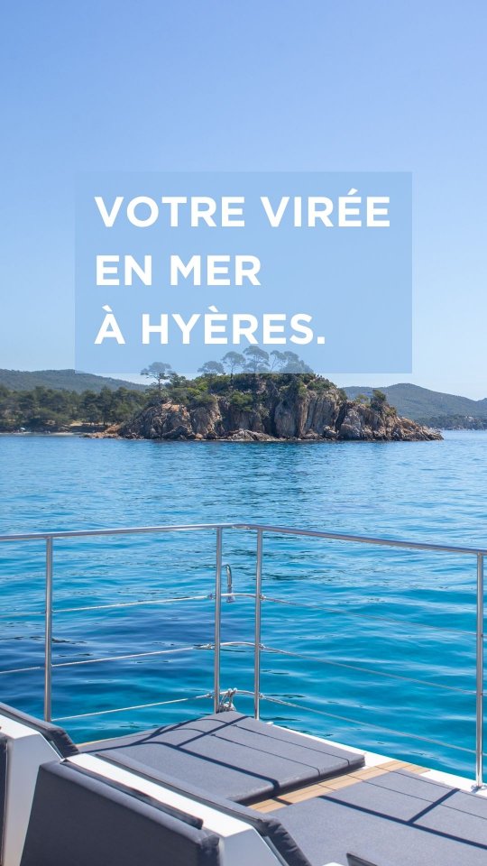 𝐕𝐨𝐭𝐫𝐞 𝐯𝐢𝐫𝐞́𝐞 𝐞𝐧 𝐦𝐞𝐫 𝐚̀ 𝐇𝐲𝐞̀𝐫𝐞𝐬 ☀️⛵
Un aperçu de votre prochaine escapade en mer au départ de Hyères… mais pour vraiment s’en rendre compte, il faut monter à bord 😉.
𝐸𝑎𝑢𝑥 𝑡𝑢𝑟𝑞𝑢𝑜𝑖𝑠𝑒, 𝑐𝑟𝑖𝑞𝑢𝑒𝑠 𝑝𝑟𝑒́𝑠𝑒𝑟𝑣𝑒́𝑒𝑠, 𝑏𝑎𝑖𝑔𝑛𝑎𝑑𝑒, 𝑑𝑒́𝑡𝑒𝑛𝑡𝑒 𝑒𝑡 𝑝𝑎𝑦𝑠𝑎𝑔𝑒𝑠 𝑑’𝑒𝑥𝑐𝑒𝑝𝑡𝑖𝑜𝑛 𝑣𝑜𝑢𝑠 𝑎𝑡𝑡𝑒𝑛𝑑𝑒𝑛𝑡.
𝐓𝐨𝐮𝐭 𝐢𝐧𝐜𝐥𝐮𝐬. 𝐑𝐢𝐞𝐧 𝐚̀ 𝐚𝐣𝐨𝐮𝐭𝐞𝐫. 𝐉𝐮𝐬𝐭𝐞 𝐚̀ 𝐩𝐫𝐨𝐟𝐢𝐭𝐞𝐫.
🎟️ 𝐑𝐞́𝐬𝐞𝐫𝐯𝐞𝐳 𝐯𝐨𝐭𝐫𝐞 𝐜𝐫𝐨𝐢𝐬𝐢𝐞̀