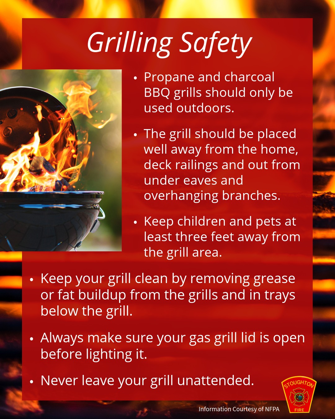As you start up your grill for the weekend and the upcoming grilling season, follow these essential tips to keep you and your family safe.
#SFD #grilling #grillingsafety