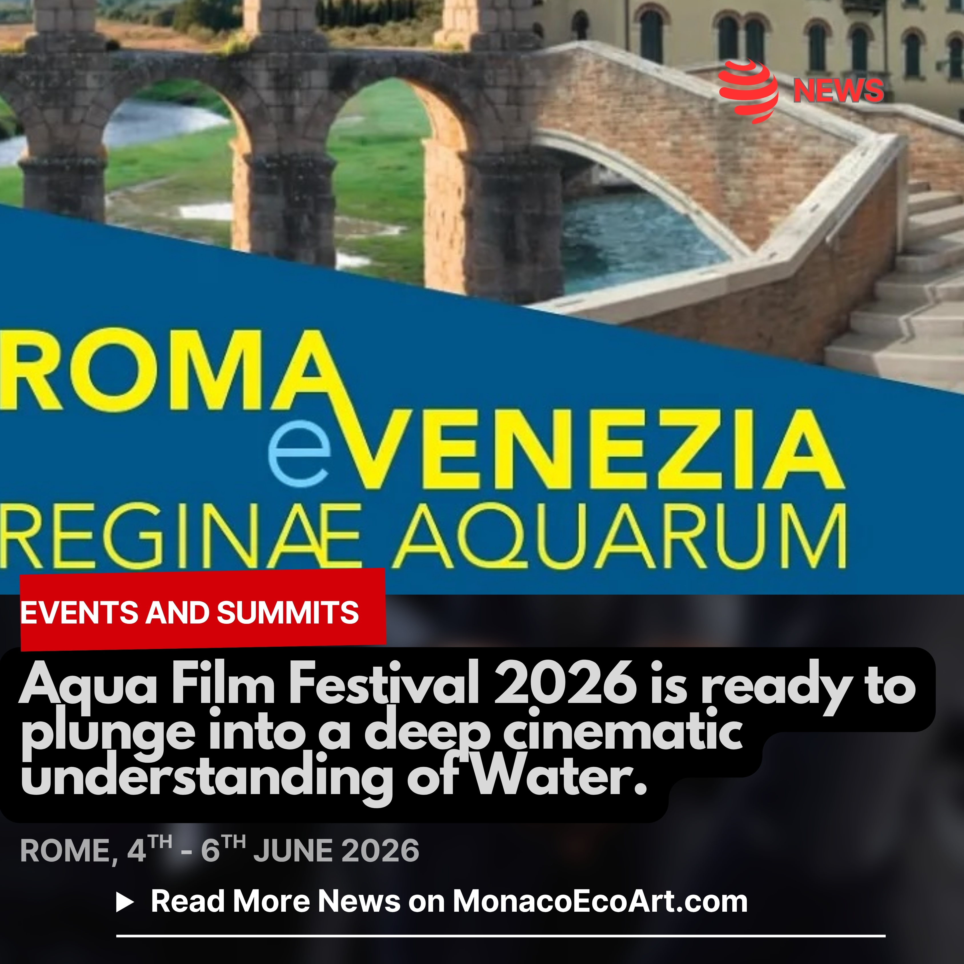 ✒🇲🇨 MONACŒCOART®
🌊💧🎬 EVENTS AND SUMMITS
🇬🇧🇺🇸 Aqua Film Festival 2026 is ready to plunge into a deep cinematic understanding of Water.
🇫🇷 Aqua Film Festival 2026 est prêt à se plonger dans une compréhension cinématographique profonde de l’Eau.
🇮🇹 L'Aqua Film Festival 2026 è pronto a immergersi in una nella scoperta cinematografica dell'Acqua.
🇪🇸 Aqua Film Festival 2026 está listo para sumergirse en una profunda comprensión cinematográfica del Agua.
Read the full text of the article at: www.monacoecoart.com
SOFT LINK: https://lnkd.in/du-id7bA
#awareness #biodiversity #ocean #sea #water #ice #conservation #life #education #wellness #international #award #film #ceremony #cinema #future #generation #actnow #air #pollution #climatemitigation #actor #director 📸 © @aquafilmfestival by Eleonora Vallone - Contents and Layout: © MonacoEcoArt.com