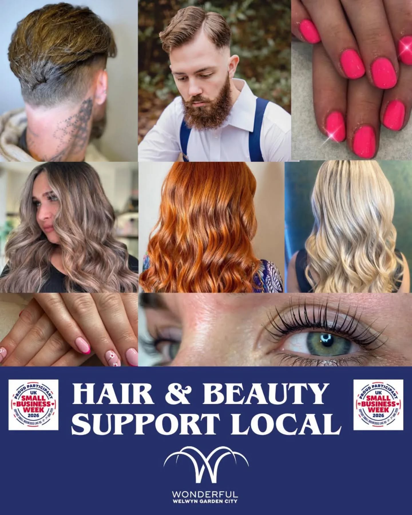 UK Support Local Campaign | 1stโ7th June
Day 2 - Today weโre shining a spotlight on the incredible independent hair and beauty businesses in our town centre. From expert hairstylists and talented nail technicians to tattoo artists, barbers, male grooming specialists and piercing studios.
Male Grooming: Istanbul Grooming Room | @tensonline | | @mrbarberswelwyn | Magic Scissors Welywyn Garden City | Welwyn Barber Shop
Beauty, Tattoos & Piercings : @allaboutmesalonwgc | @elleyspa | @tulipclinicuk | @singharwelwyn | @queen_nails.welwyn | @tjnailbar | @sixthcircle_tattoo_lounge | @thelaserroomwgc | The Nail Parlour Welwyn Garden City
Hair: @spectrumsalonwgc | @greyshairdressing | @academy_now | @stonehillshair | Andres Hair Salon
These unique, independently owned businesses bring creativity, personality and exceptional service to our community every day. By choosing local, youโre supporting passionate business owners, creating local jobs and helping our town centre thrive.
โจ Next time you book a trim, fresh set of nails, new tattoo or piercing, think local and show your support for the amazing independent businesses on your doorstep.
Check out all of our Hair & Beauty businesses via the link in the comment section below.
#supportlocal #shoplocal #lovelocall #independentbusinessowners #hairandbeauty SupportSmallBusinesss uksupportlocal