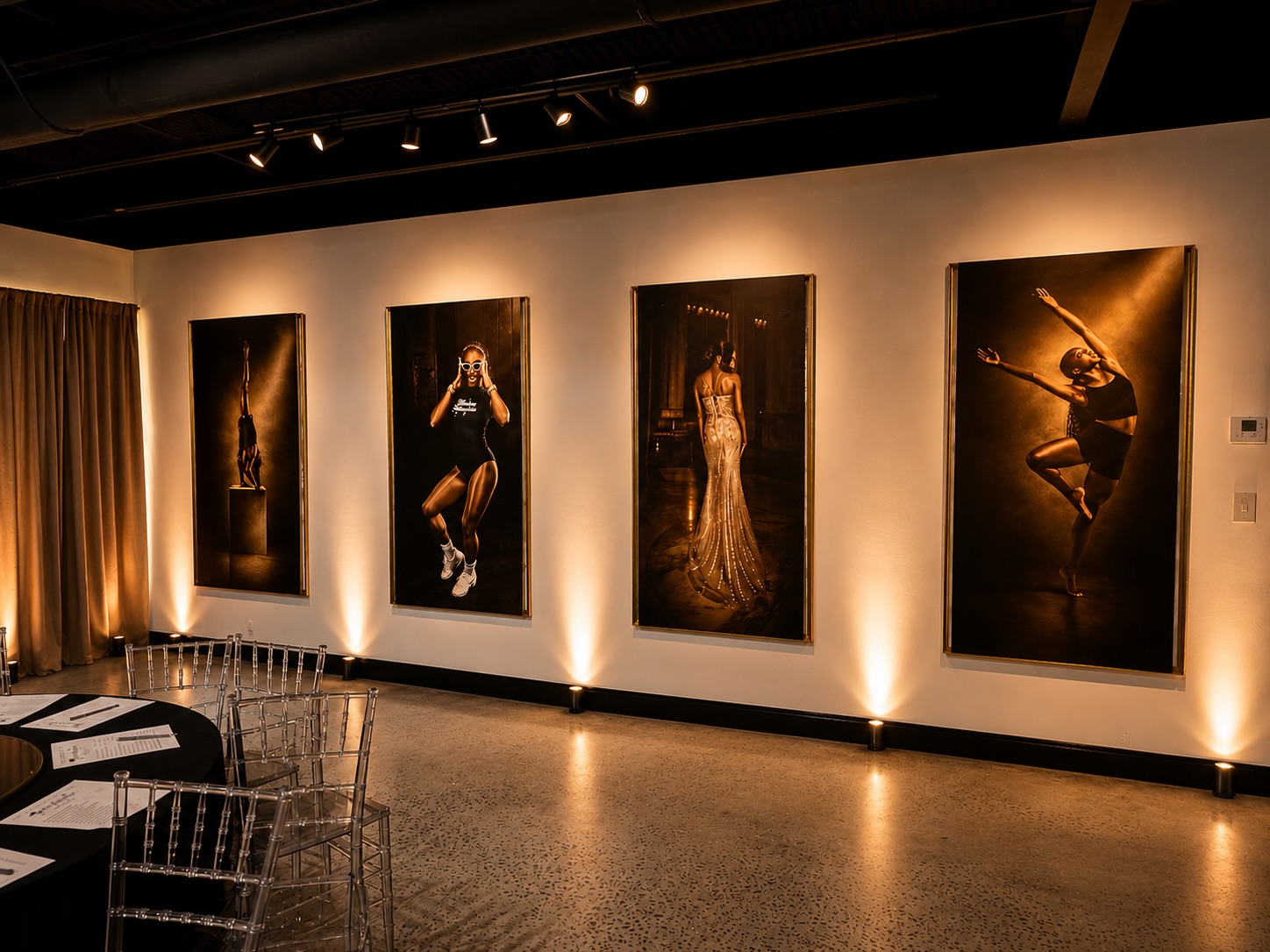 ✨ Every graduate has a story. This gallery was designed to tell hers.
Instead of traditional graduation décor, we transformed the venue into a curated exhibition celebrating every facet of her journey—from athlete to artist, scholar to dreamer. Framed as oversized works of art and illuminated with warm gallery lighting, each portrait became a chapter in the story she’s still writing.
Because the best celebrations don’t just decorate a space—they create an experience.
🎓✨ The Next Act Begins.
Which portrait would you stop and admire first? 👇
#GraduationPartyIdeas #LuxuryEventDesign #AtlantaEventPlanner #GoldenGrad #EventStyling