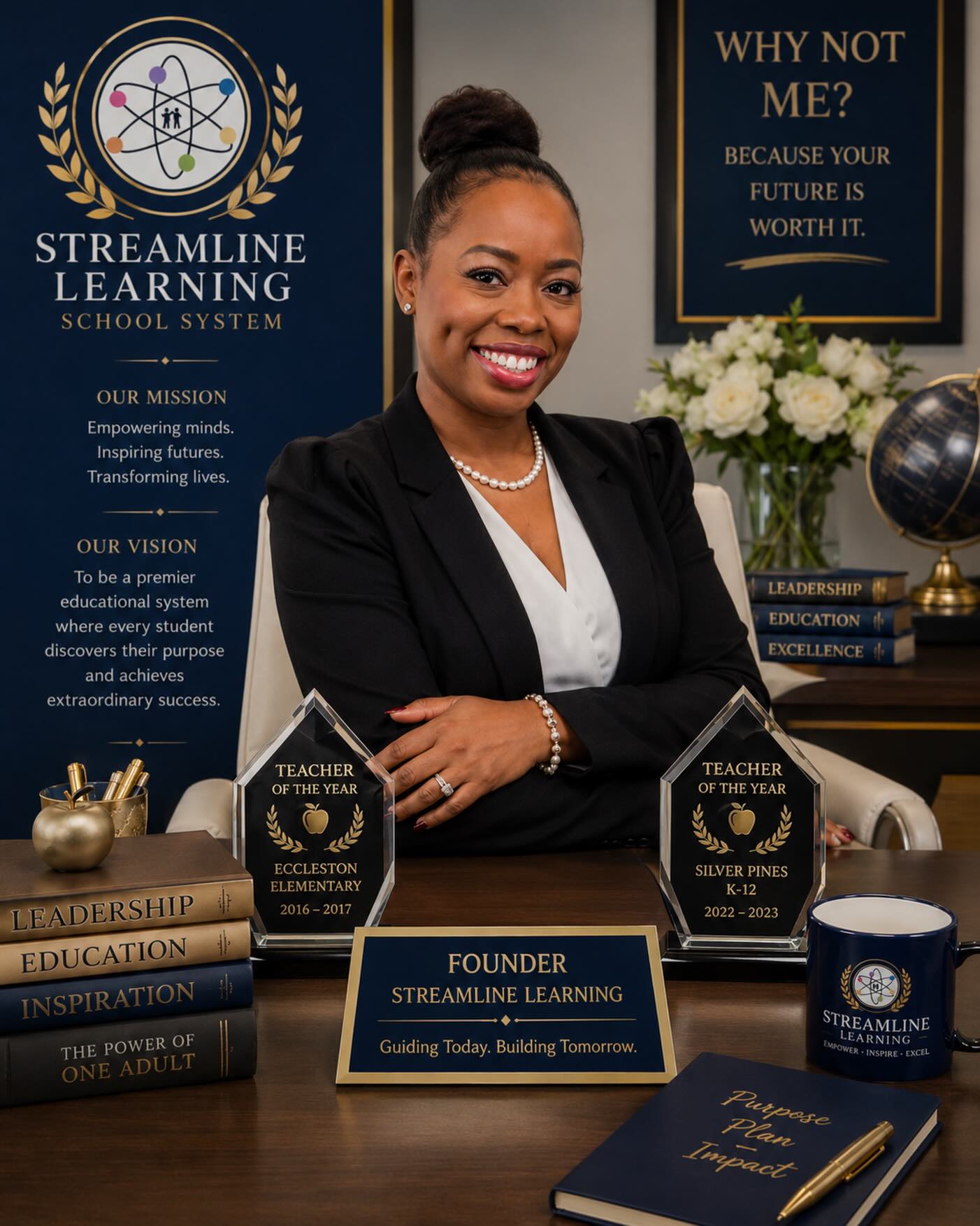Streamline Learning invites you to celebrate the children of Streamline Learning Private Educational System servicing The City of Apopka and Surrounding Areas 2025-2026
Commencement Message: “Why Not Me”
RSVP at StreamlineLearning.org
