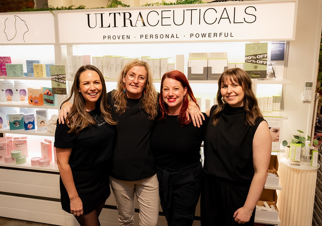 This is Courtnie and if you haven’t met her yet, she is our wonderful Ultraceuticals Regional Manager. Courtnie has been with us for six years, supporting our team with events, treatments, and product knowledge. She has made a massive impact on all of us, building our confidence and sparking a true passion for what we deliver to our community. She is an incredible human being, and because we have so much love for her, we wanted to share a few favorite memories from over the years.
Thank you, Courtnie! We appreciate everything you do for us and our community. 🤍