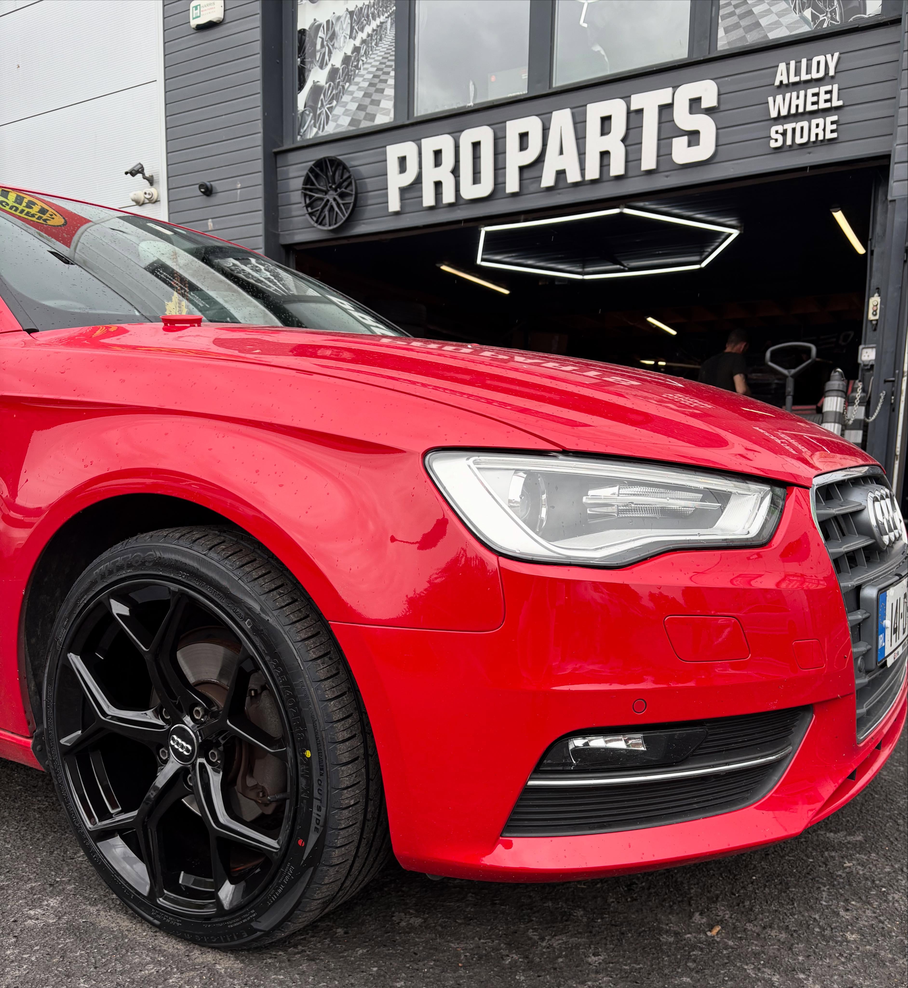 Audi A3 in for 18” RS6 style alloy and tyre package🔥
