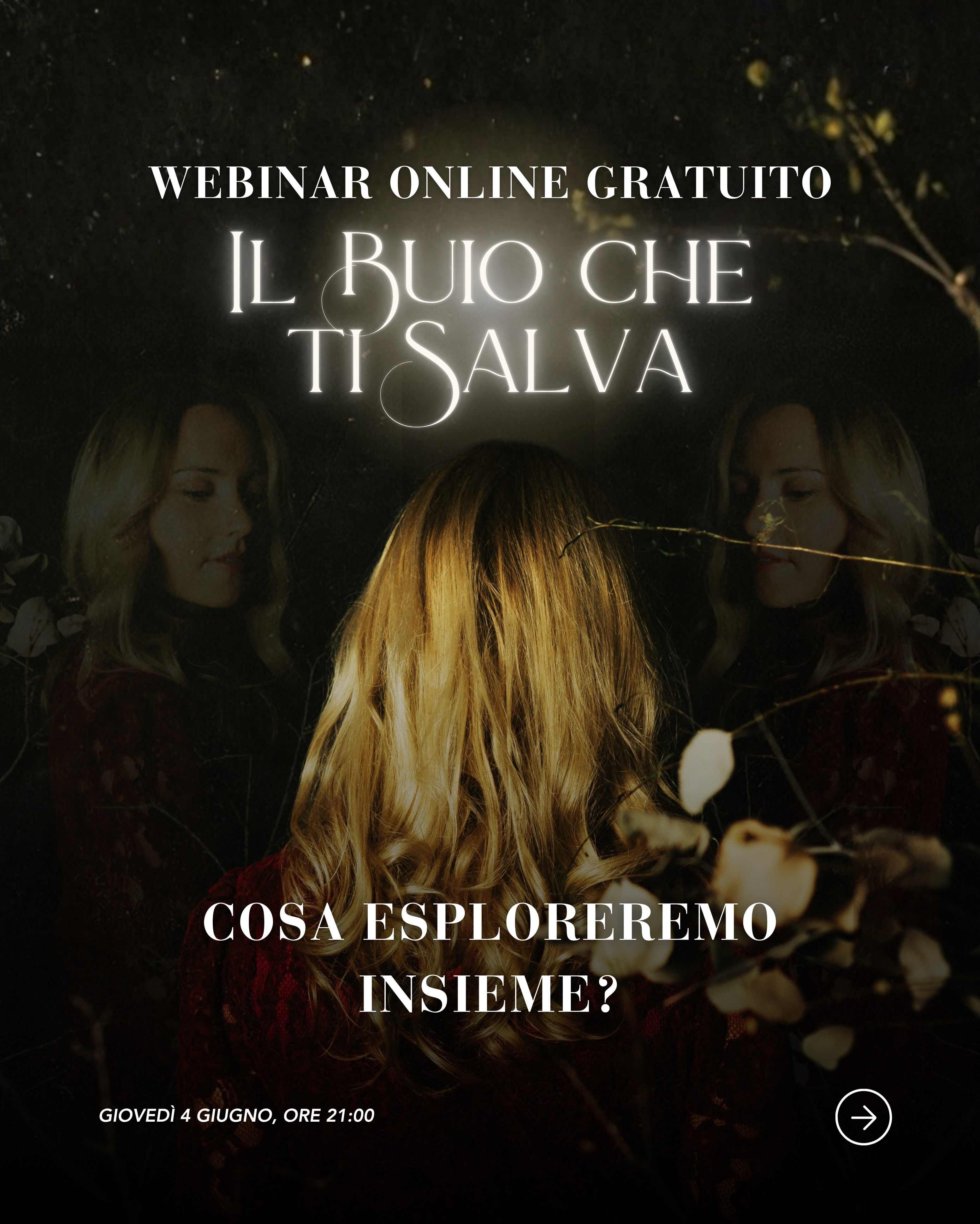 Ci sono momenti in cui la vita cambia forma.
Le certezze si sgretolano.
Le relazioni mutano.
Il corpo parla.
L’Anima chiama.
E ciò che prima sembrava stabile comincia lentamente a dissolversi.
Spesso chiamiamo questi momenti crisi.
Ma, a un livello più profondo, sono passaggi iniziatici.
Il buio non arriva sempre per distruggere. A volte arriva per togliere tutto ciò che non siamo più. Per svuotarci da vecchie identità, vecchie strutture, vecchie illusioni. Perché è solo entrando in contatto con le profondità più invisibili del nostro mondo interiore che possiamo tornare ad ascoltare la voce autentica dell’Anima.
🌒 Giovedì 4 giugno alle ore 21:00 terrò un webinar esperienziale tra trasformazione, coscienza e rinascita: “Il Buio che ti Salva”. Non sarà un semplice webinar, ma un incontro vivo, profondo e trasformativo durante il quale presenterò per la prima volta il mio nuovo libro “Quanto è Buio prima dell’Alba: 11 Iniziazioni dell’Anima per Risorgere dal Buio alla Luce” 📖
Un viaggio attraverso il significato spirituale delle crisi, delle notti interiori e dei momenti di smarrimento che attraversiamo quando la vita ci chiama a rinascere.
Ti aspetto con immensa gioia! 🤍
Incontriamoci virtualmente ✨🫂
💬 Commenta con “Buio” per ricevere in DM il link e iscriverti gratis!
#libro #anima #spiritualità #webinar #yogaitalia
