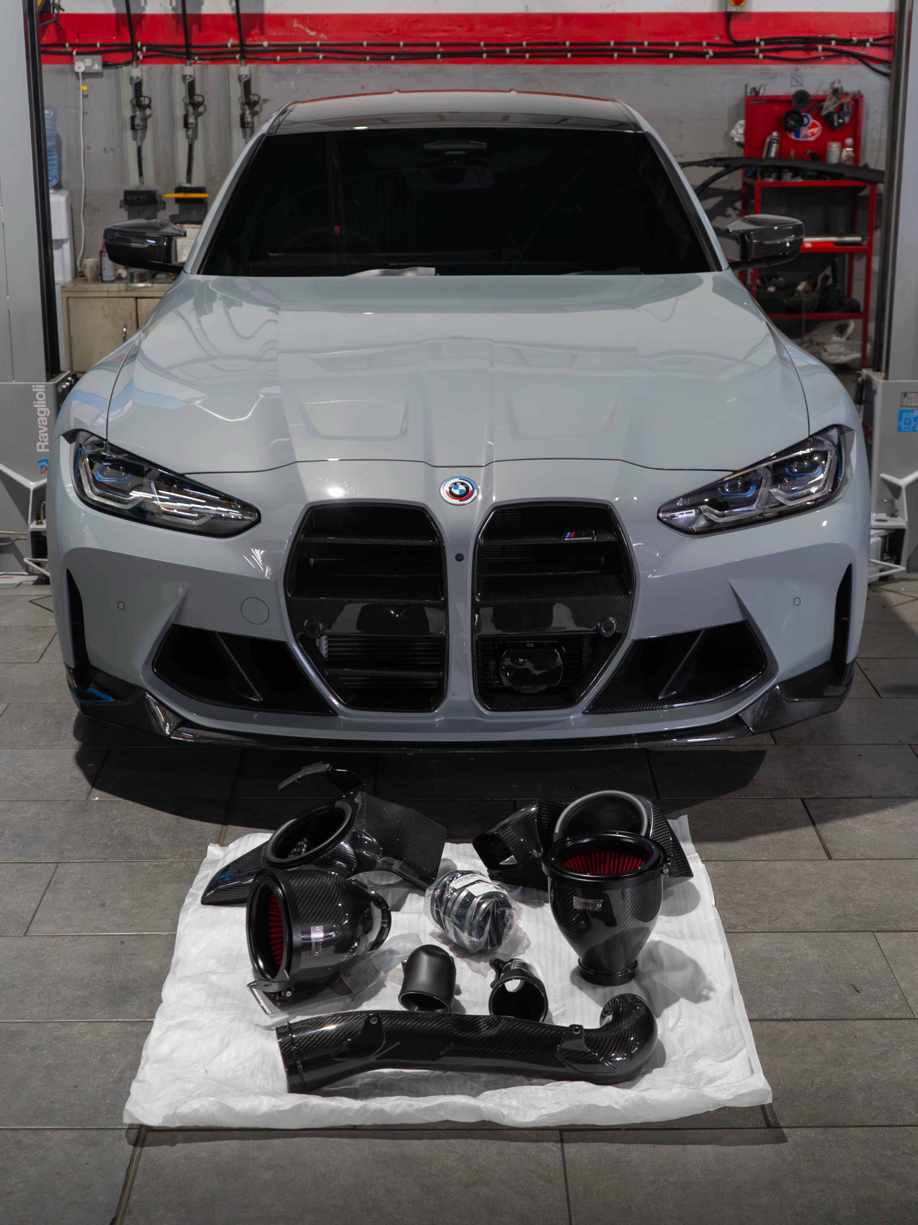 Every pull starts with airflow 💨
@eventuri_ carbon intake installed on this G80 M3 🖤 Paired with @valvetronic exhaust, the S58 sounds better than ever 😮💨