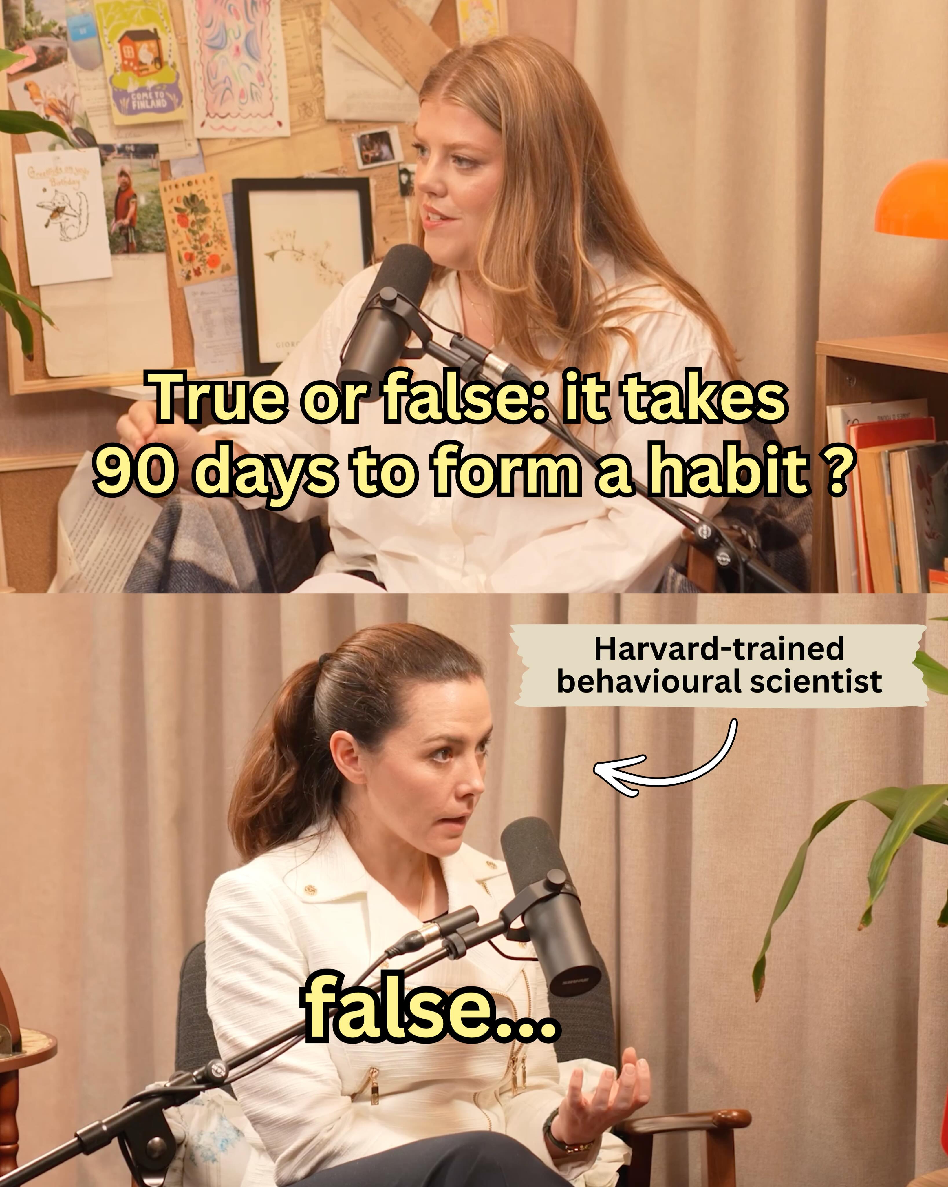BRAND NEW EPISODE: how to ACTUALLY break a toxic habit ft. the incredible, Julia Dhar!
We all have something about our behaviour or our lives we really want to change. But every time we go to try, we find we lose motivation very quickly and end up back where we started with the behaviour still in tact.
Whether it’s quitting smoking, exercising more, wanting to eat healthier, sleep better, stop gossiping, be a better partner; bad habits usually all have the same psychology.
In today’s episode we invited on Harvard-trained behavioural scientist & BCG Managing Director, Julia Dhar, to give us the step by step guide to changing bad habits. We talk about:
• Where bad habits come from?
• Why bad habits stick?
• What’s happening in our brain when we can’t quit a bad habit?
• The 3 principles of behaviour change you need to know to change
• How to help OTHERS change when they don’t want to?
• Why your approach to failing will determine if you’re successful
• Plus much more!
Happy listening 🫶🏻
#toxichabit #psychologytips #psychologypodcast #selfhelp #lifeadvice