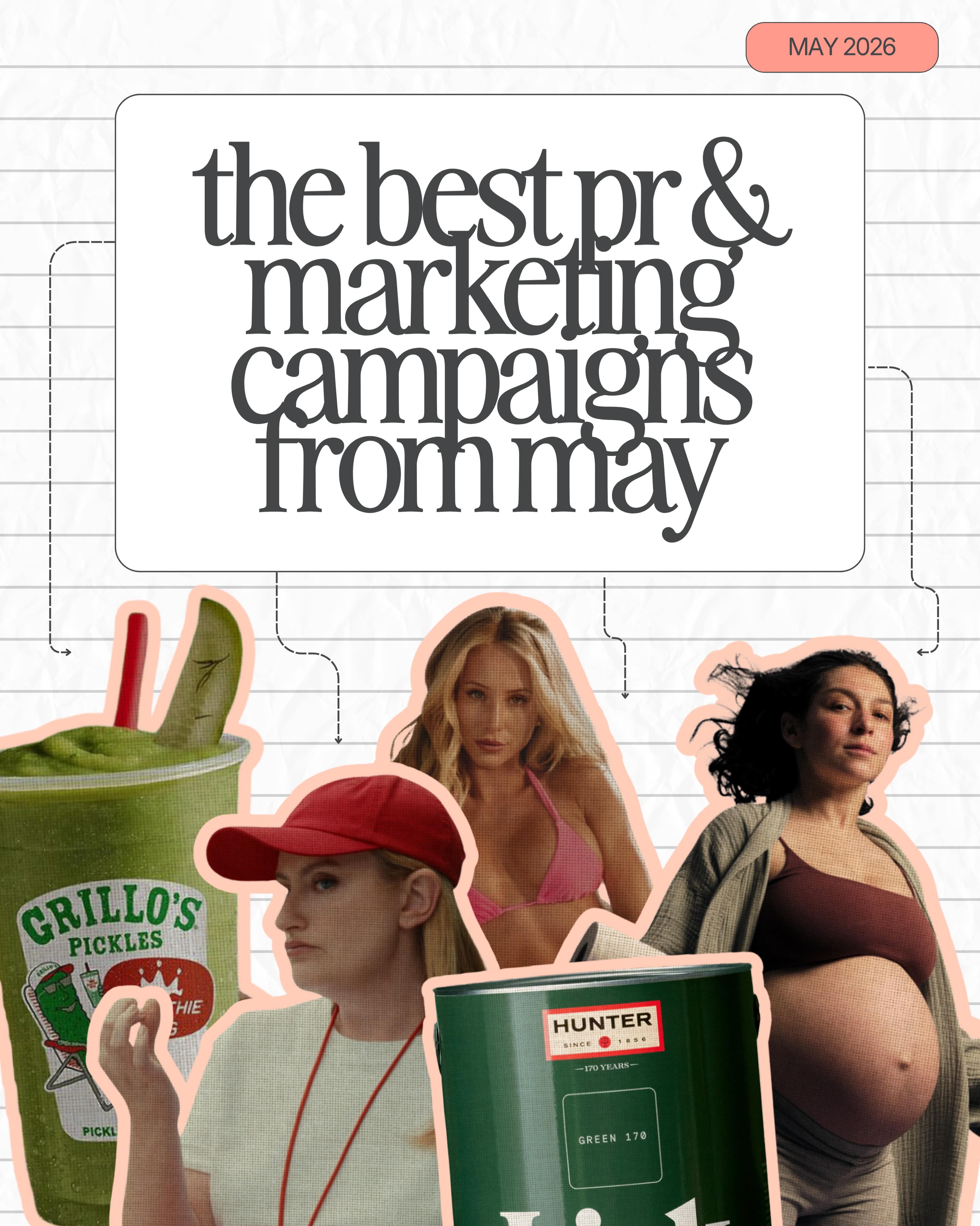 We’re at the end of the month so we pulled together some of the best campaigns from May, from giant baguette sleeping bags and pickle smoothies to Timothée Chalamet’s adidas football era and cave raves in the Peak District 👀
Inside this month’s roundup:
☀️ Hawaiian Tropic turned SPF application into a choreographed campaign with Alix Earle
⚽ adidas dropped a cinematic World Cup campaign starring Timothée Chalamet, Messi and Bad Bunny
💌 Amelia Dimoldenberg took over Casa Del Compliments for M&S’s summer campaign
💖 Paris Hilton brought Y2K nostalgia back for Old Navy
🥒 Grillo’s and Smoothie King launched a pickle smoothie for International Pickle Day
🌸 Topshop and British Vogue transformed a Notting Hill restaurant into a fashion takeover
🍺 Miller Lite launched a football that held 12 beers ahead of the 2026 World Cup
🎶 viagogo revealed the formula for the perfect breakup anthem and offered fans the chance to record their own
📱 NSPCC used surreal sci-fi visuals to show how online harms interrupt children’s everyday lives
⛰️ Columbia made hikers earn a rave in a cave in the Peak District
💇♀️ TRESemmé appointed Maura Higgins as its first-ever ‘Head of Hair’
🏃 Erewhon and On turned grocery shopping into a luxury wellness campaign
🧳 Béis and Poppi launched a fruit punch-inspired summer travel collection
🎨 Lick and Hunter turned ‘boot room green’ into one of this year’s biggest interiors trends
🥖 Subway created a giant ‘Sleeping Bag-uette’ for sleep-deprived festivalgoers
💈 Melanoma Focus trained barbers to spot signs of skin cancer clients can’t see
🍼 Andrex tackled taboos around childbirth poo in candid new campaign
Which campaign was your favourite this month?
#pr #marketing #campaigns