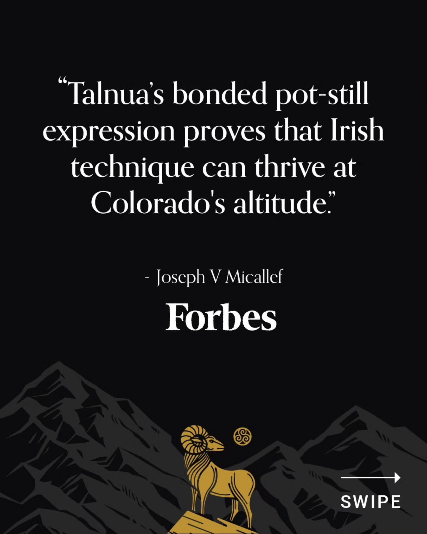 Honored to appear alongside other ADI International Spirits Competition category winners in the latest Forbes article. We are proud to be part of the diverse tapestry of excellent whiskey in America. FULL ARTICLE LINK IN BIO