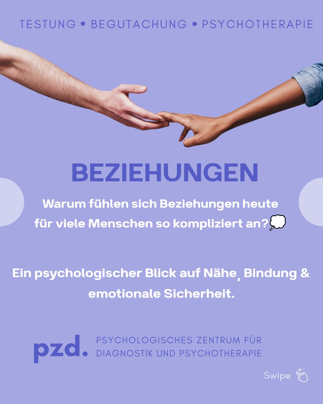 💭 Warum fühlen sich Beziehungen manchmal gleichzeitig schön und anstrengend an?
Viele Menschen wünschen sich Nähe, Vertrauen und Verbundenheit. Gleichzeitig erleben sie Unsicherheit, Rückzug, Verlustangst oder Schwierigkeiten, sich wirklich zu öffnen.
Das ist oft kein Zeichen dafür, dass mit uns „etwas nicht stimmt“.
Unsere Beziehungen werden von Erfahrungen geprägt, die wir bereits früh im Leben gemacht haben. Sie beeinflussen, wie sicher wir uns mit Nähe fühlen, wie wir auf Konflikte reagieren und wie leicht es uns fällt, anderen zu vertrauen.
🤍Emotionale Sicherheit bedeutet nicht, dass nie Konflikte entstehen.
Sie bedeutet, dass wir uns trotz Unterschieden angenommen fühlen können.
Psychotherapie kann dabei helfen, eigene Beziehungsmuster besser zu verstehen und neue Erfahrungen von Sicherheit und Verbundenheit zu ermöglichen.
💬 Welche Eigenschaft ist für dich die wichtigste Grundlage einer guten Beziehung?
#psychologie #psychotherapie #beziehungen #beziehungsmuster #selbstreflexion