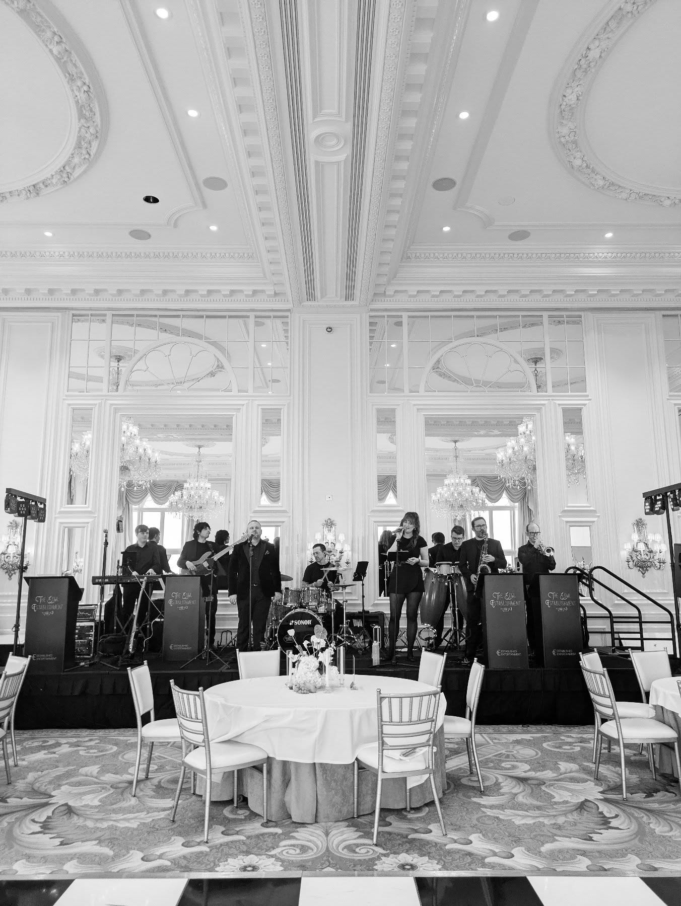 Incredible setting for the 9 piece band!
.
info@establishedentertainment.co.uk
.
.
.
.
.
.
.
.
.
.
.
#luxuryshowband #scottishweddingideas #scotlandwedding #functionband #gettingmarried2027