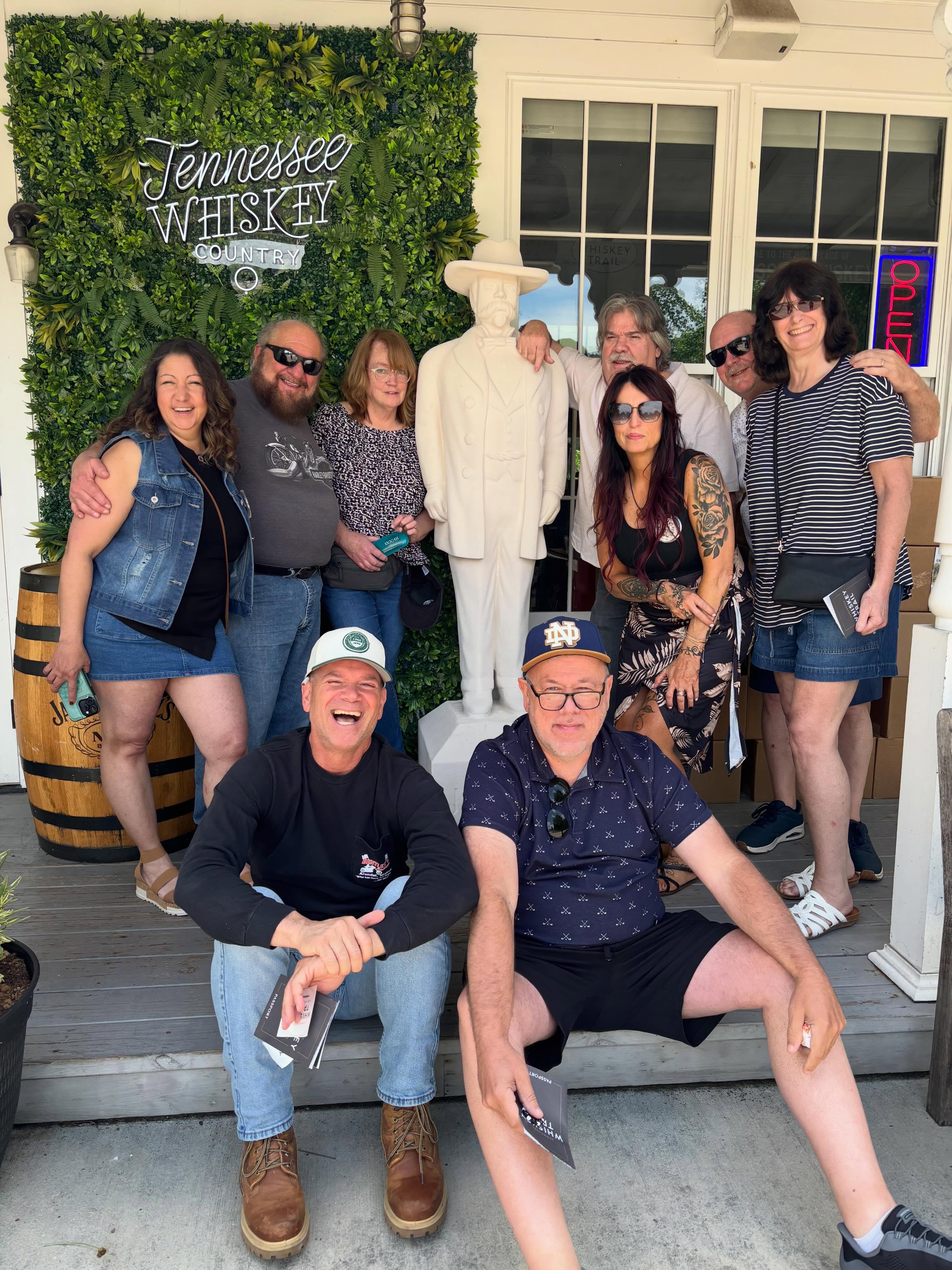 Our friends from Long Island. Jack Daniel’s will never be the same!!!