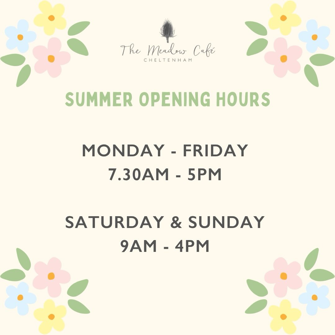 ☀️ Summer is coming, and to help you savour those sunny evenings, we’re now staying open until 5pm on weekdays!
And there’s even more exciting news... we’ve officially got our alcohol licence! 🥂🍾🍷✨
It won’t be long before we’ll be welcoming you for a few later evenings each week, giving you even more time to soak up the sunshine, enjoy the atmosphere, and make the most of those lovely summer evenings. ☀️🍹🌅
Watch this space... exciting things are on the way! ✨