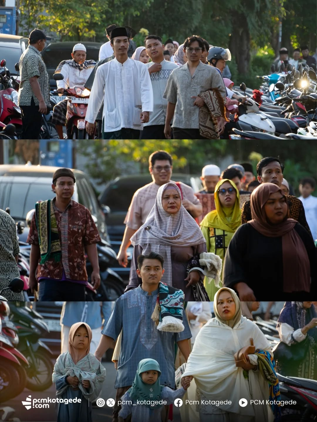 Alhamdulillah, Salat Iduladha 1447 H PCM Kotagede telah terlaksana dengan lancar dan penuh keberkahan.
Terima kasih kepada seluruh jamaah yang telah hadir dan bersama-sama menghidupkan syiar Islam di Kotagede. Semoga semangat keikhlasan dan kepedulian yang diajarkan saat Iduladha terus tumbuh dalam kehidupan kita sehari-hari.
Diselenggarakan PCM Kotagede
Lokasi lapangan karang kotagede
27 Mei 2026
#kotagede #muhammadiyah #pcmkotagede #iduladha