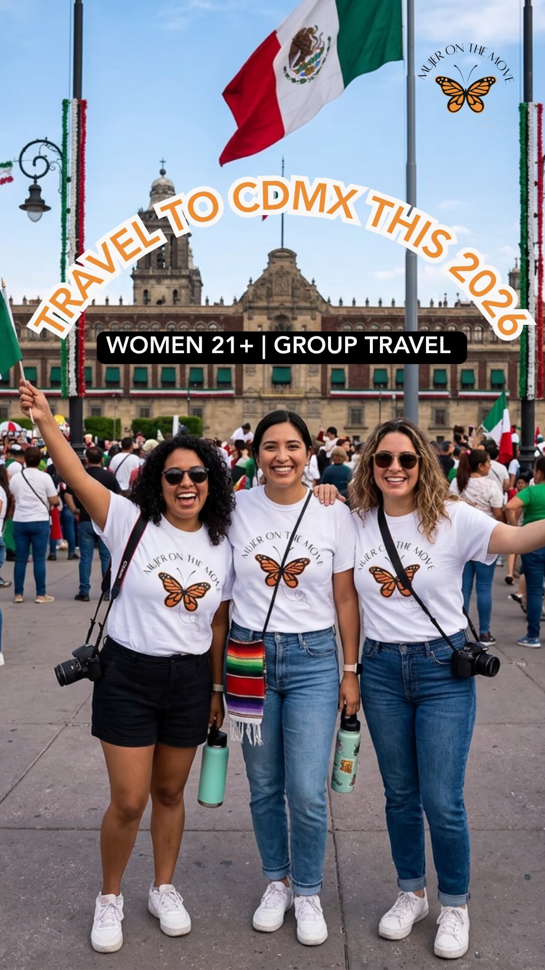 At MOTM, it’s always about the simple things you experience during your Latin America (LATAM) aventura 🧡🇲🇽✨>>
Like going to El Centro Historico in CDMX, México and enjoying a cafecito and some good views☕️✨
What’s a “simple thing” that sticks with you when you travel to Latin America (LATAM)?🧡✈️✨
#MujerontheMove #SimpleThings #Explore #LatinAmerica #FemaleGroupTravel