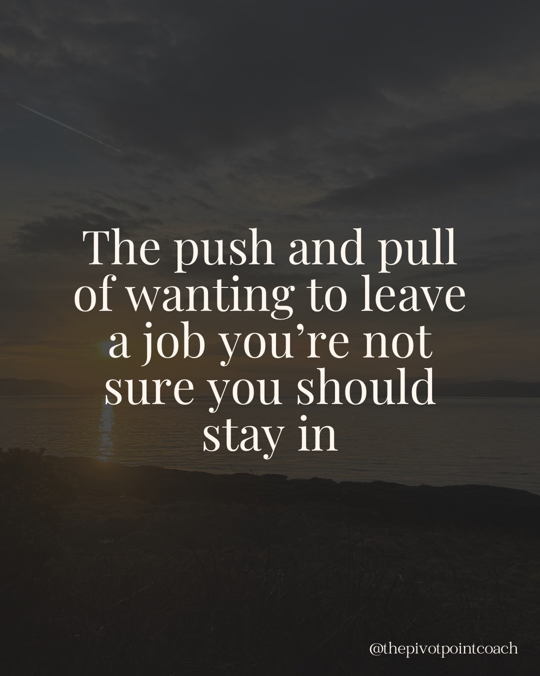 That constant back and forth between wanting to leave your job or career and talking yourself out of it, can feel draining because you’re expending all that energy without actually going anywhere.
If this carousel felt familiar, save it for when things get loud again. When you’re ready to follow the pull and see where it might lead you, comment or DM me CAREER and I’ll send you my free Career Clarity Kickstart 🔗
#careerpivot #careerchange #careerconfusion #careercoachforwomen #lifebydesign