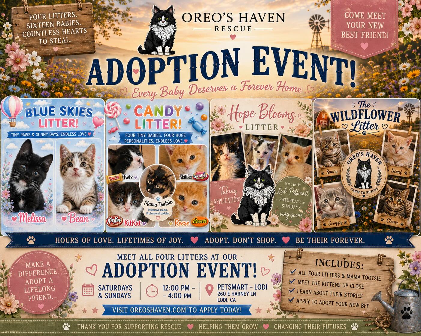 Stop by and see us this weekend!!!