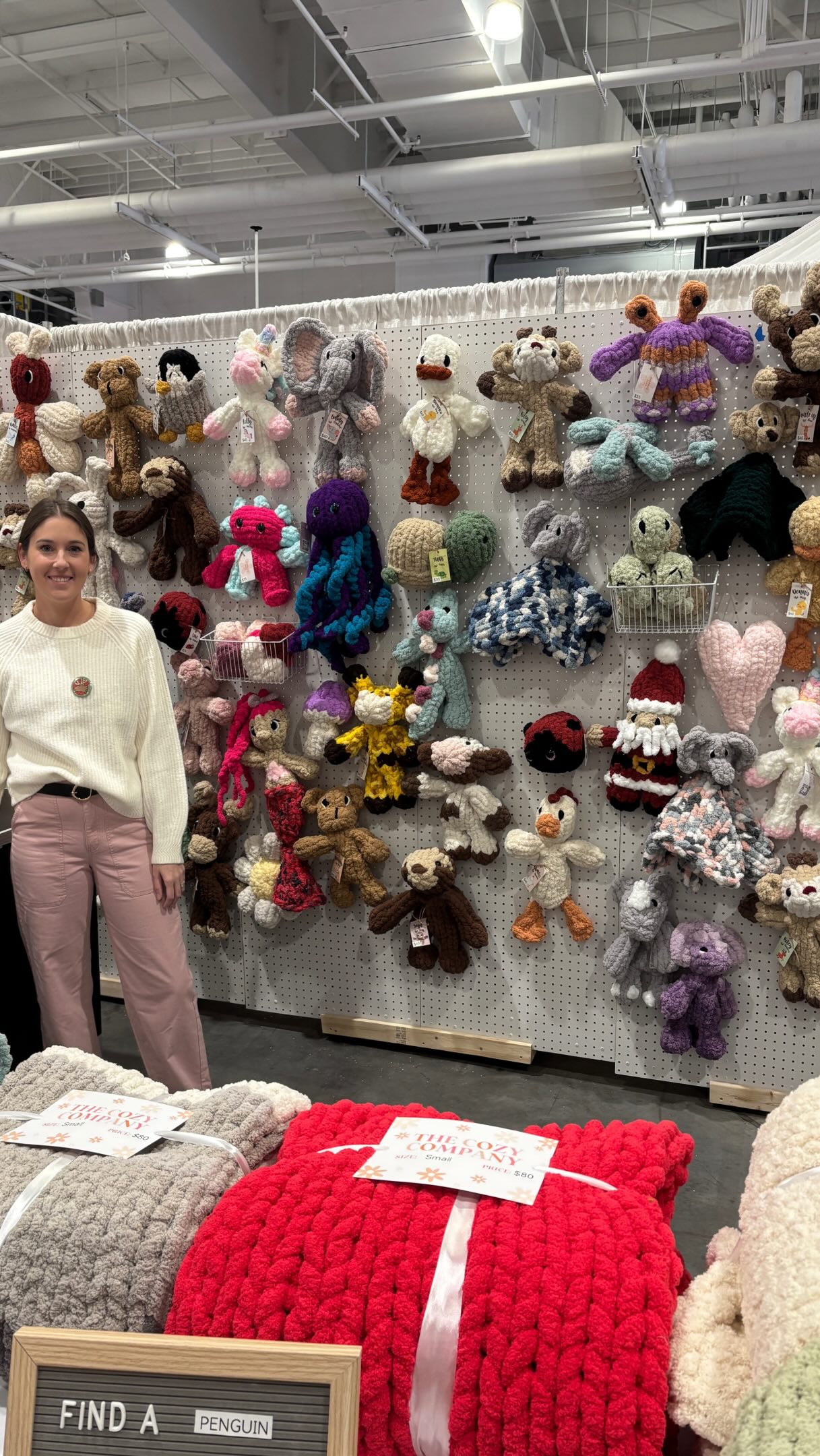 Things I Did to Make Almost $8,000 at a Craft Fair 👇
Whenever I share a sales number from a craft fair, I always get questions about what I did differently. The truth is, there wasn’t one magical thing that suddenly made a show successful. It was years of trial and error, learning from mistakes, and making small improvements every single event.
Here are a few things that helped:
✨ I focused heavily on my best sellers. Instead of trying to offer a little bit of everything, I made sure I had plenty of the products customers consistently reach for. For me, that meant stocking up on my chunky knit stuffed animals and blankets.
✨ I offered products at multiple price points. Not everyone comes to a craft fair ready to spend $100+, and that’s okay. Having smaller items alongside larger pieces allowed more people to support my business, regardless of their budget.
✨ I made my booth easy to shop. I spent time thinking about traffic flow, display height, signage, and making sure customers could see products from across the aisle. If people can’t easily see what you’re selling, they’re much less likely to stop.
✨ I tracked my sales. Every show teaches me something. I pay attention to what sells, what doesn’t, what customers pick up, what they ask about, and what inventory I wish I had brought more of.
✨ I kept my displays stocked all weekend. Empty shelves can make a booth look picked over. As items sold, I continuously reorganized and refilled displays to keep everything looking abundant and inviting.
✨ I engaged with customers. Not in a pushy way, but by saying hello, answering questions, and sharing the story behind my products. People love supporting makers, and conversations often turn into sales.
✨ I invested in inventory before I needed it. This is probably the least glamorous part. Making enough inventory for a large show requires MONTHS of preparation before a single sale is made.
The biggest thing wasn’t what I did that weekend.
It was everything I did in the months and years leading up to it.
#smallbusinessowner #craftfair #craftfairprep #craftmarket #craftmarkets