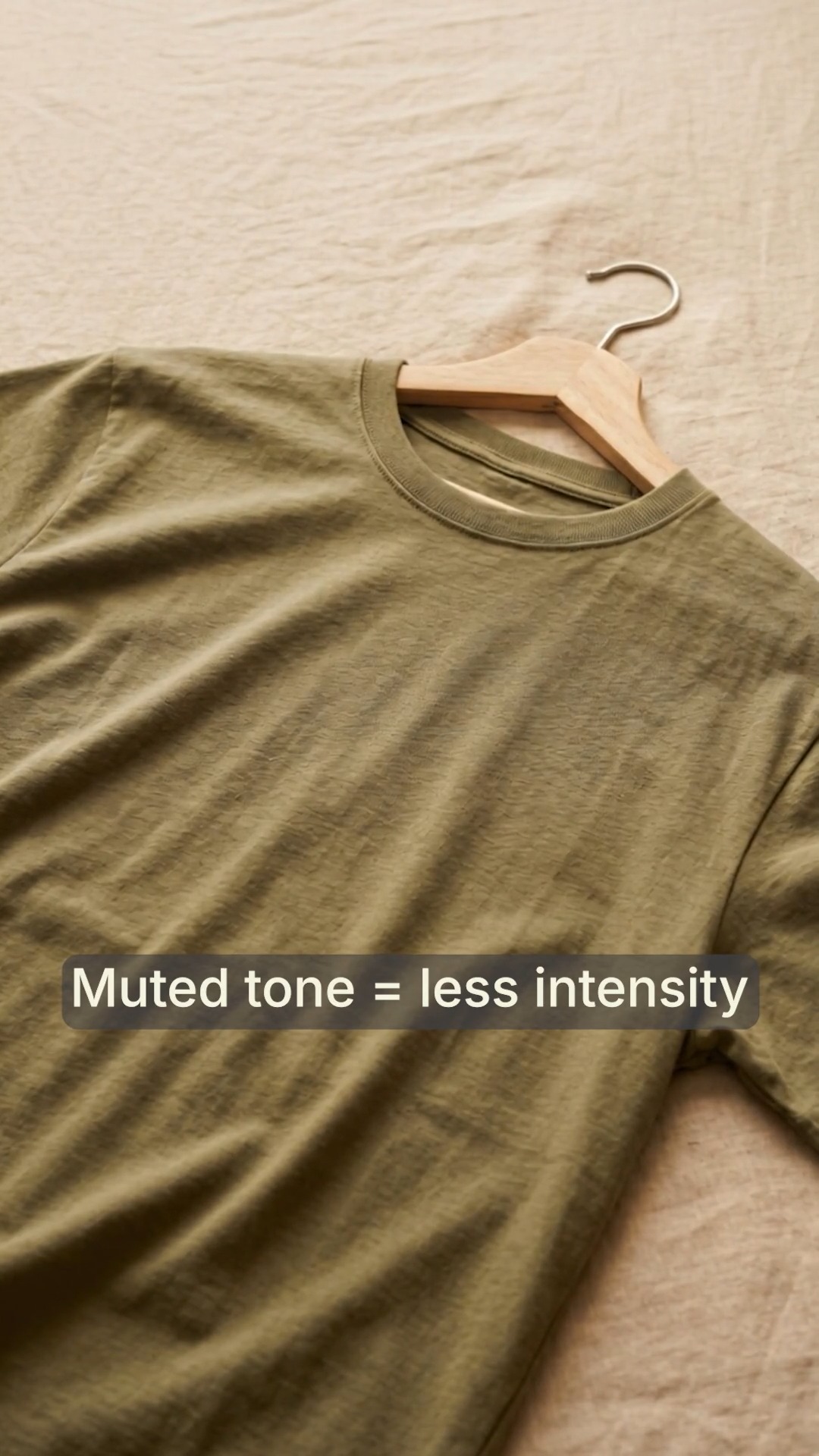 On high-input days, start with an olive green tee as your base — its muted, nature-linked tone softens visual noise so your outfit feels like support instead of stimulation. Pair with simple neutrals and notice whether your body reads it as steadiness.
DM or comment QUIET — we'll take it from there 🌿
FDH WEAR • LESS NOISE. MORE PRESENCE
#mindfulclothing #sensorywardrobe #lowstimstyle #calmdressing #groundedwardrobe
