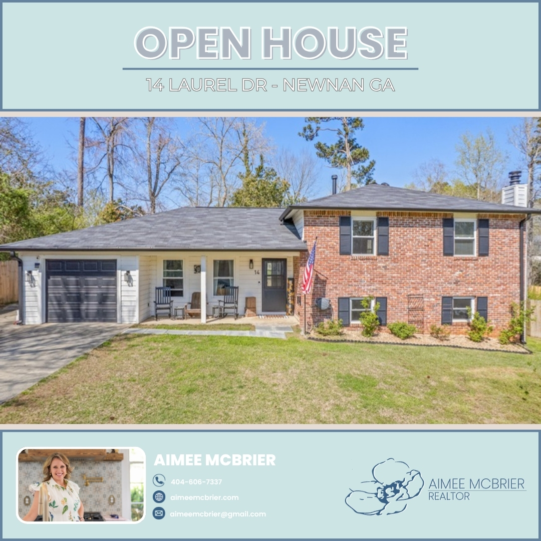 ‼️OPEN HOUSE‼️
TODAY MAY 30TH AT 12P-2P
🏠 14 LAUREL DR
🛌 4
🛀 3
📐 2,202 SQ FT
💰 $395,000
Tucked behind a classic four-sided brick exterior, this thoughtfully reimagined 4 Bedroom, 3 Full bath home invites you into a story of comfort, flexibility, and modern living. From the moment you arrive, there's a sense that everything here has been carefully considered-updated not just for style, but for the way life actually unfolds. Step inside to an open floor plan that immediately feels bright, connected, and welcoming. This home includes all-new windows, fresh interior paint and updated luxury vinyl plank flooring (2021). Carpet also added in 2021 adds a soft touch in all the right places. The heart of the home, a spacious, fully renovated kitchen (2021), anchors the living space, offering plenty of room to gather, cook, and create memories that linger long after the day is done. This home offers a rare and valuable sense of flexibility, and an ideal setup for multigenerational living, a potential roommate, long-term guests, or simply having options that grow with your needs. Beyond the updates, the work behind the walls has already been done. A new roof, HVAC system, and ductwork provide comfortability, while upgraded insulation, new gutters, and a full set of bedroom fire alarms add layers of efficiency and security (2021). Every detail, down to the new doors and fresh exterior paint, reflects a home that has been truly cared for. Step outside to a private, fully fenced backyard-renovated in 2022-where there's space to unwind, entertain, or enjoy quiet mornings with coffee in hand. It's your own retreat, just steps from the back door. And when it's time to head out, you'll appreciate the unbeatable convenience. Located just minutes from I-85 and surrounded by shopping, dining, and everyday essentials, Zoned for Northgate High School. This is more than a move-in ready home, it's a place where the big updates are behind you, and the next chapter is ready to begin. You don't want to miss this one!
#newnanrealestate #georgiarealestate #georgiamls #gamls #aimeemcbrier #aimeemcbrierrealty #pathfinderrealty #stapletonmedia #ncbor #cowetacountyga #cowetarealestate
