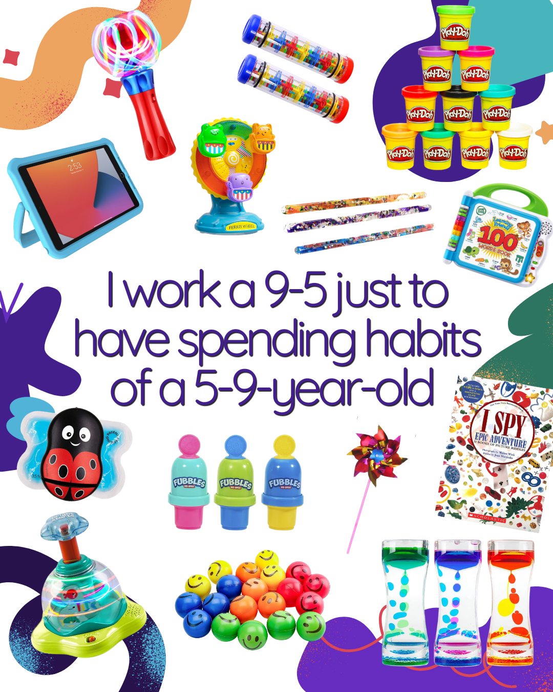 Working hard or hardly funding our inner childhood interests?
Not only can the Child Life field feel rewarding with coping support, but finding new creative ways to use these tools is always fun!
Something in this post caught your interest? Click the link in our bio and search through our favorite coping tools on our Amazon list.
#Childlifehumor #Childlifespecialist #CopingTools
