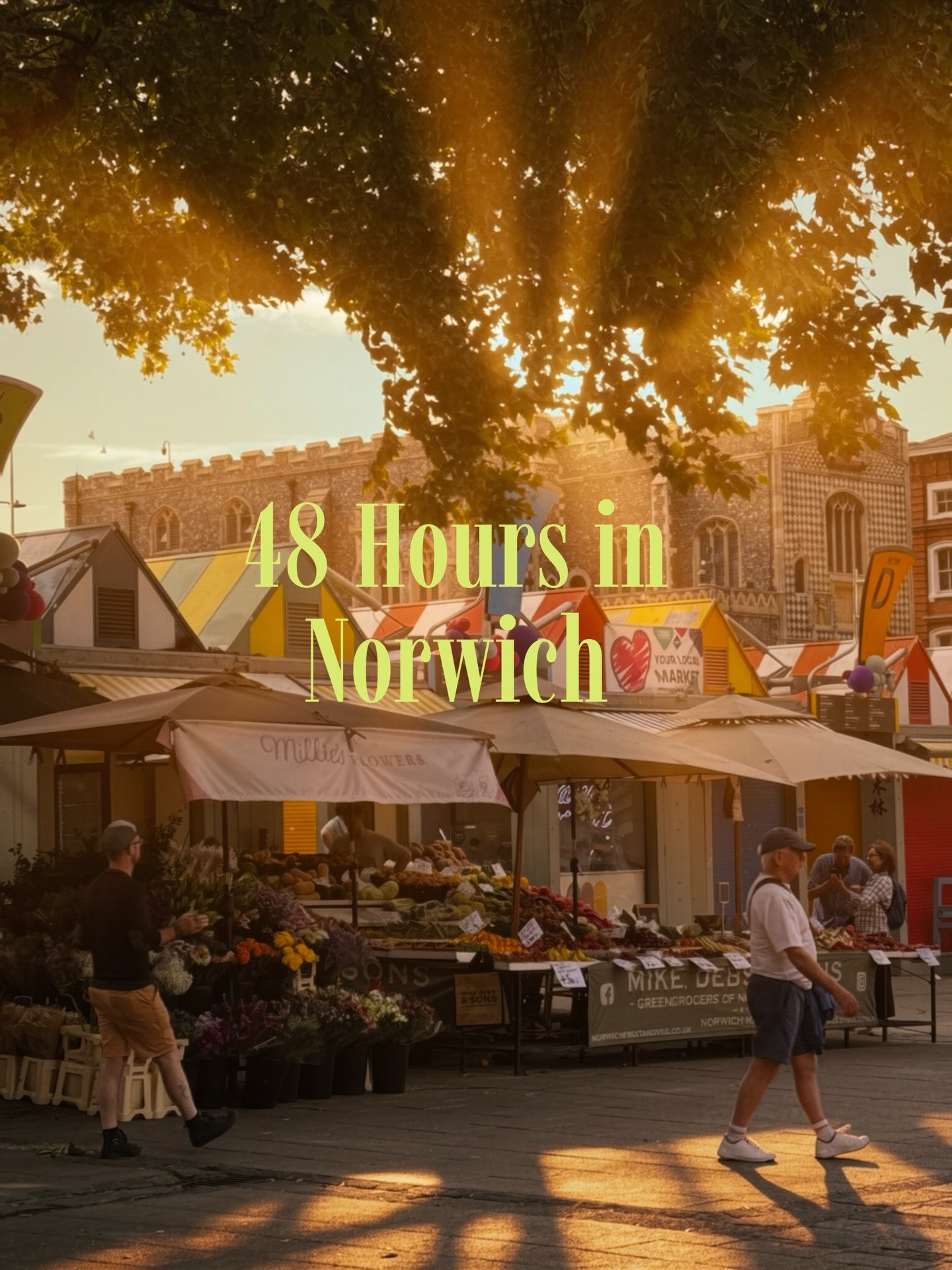 You can get to Norwich from Liverpool Street in about two hours.
We absolutely loved Norwich, such a great vibe and lots to see and do.
Lots of great places to visit in the town centre, our top recommendations are:
- Norwich Cathedral
- Bread Source in Norwich
- The Plantation Gardens
- The Book Hive Great bookstore
- Elm Hill
- Royal Arcade
- Yalm
- Two Magpies
- Norwich Market
- Norwich Lanes
- The Waffle House
* Save for your visit to Norwich
#norwich #norfolk #norwichlanes #norwichguide