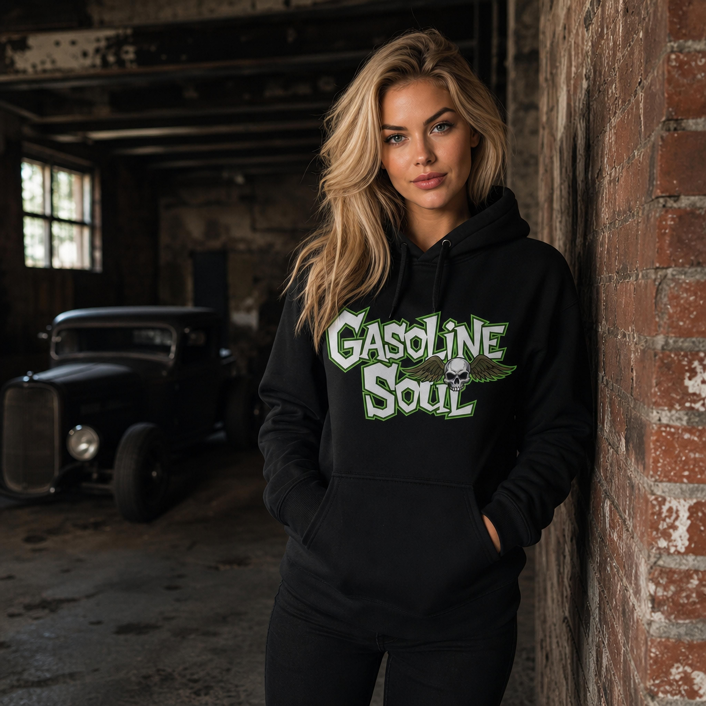 Printing up a bunch of these t-shirts, hoodies and some mancave banners for @thegasolinesoul later this week...Should be a pretty fun project...if you need custom tshirts, hats, hoodies, stickers, banners or more...give us a shout! #rodtees #customtshirts #hotrodshirts #gasolinesoul #streetwear