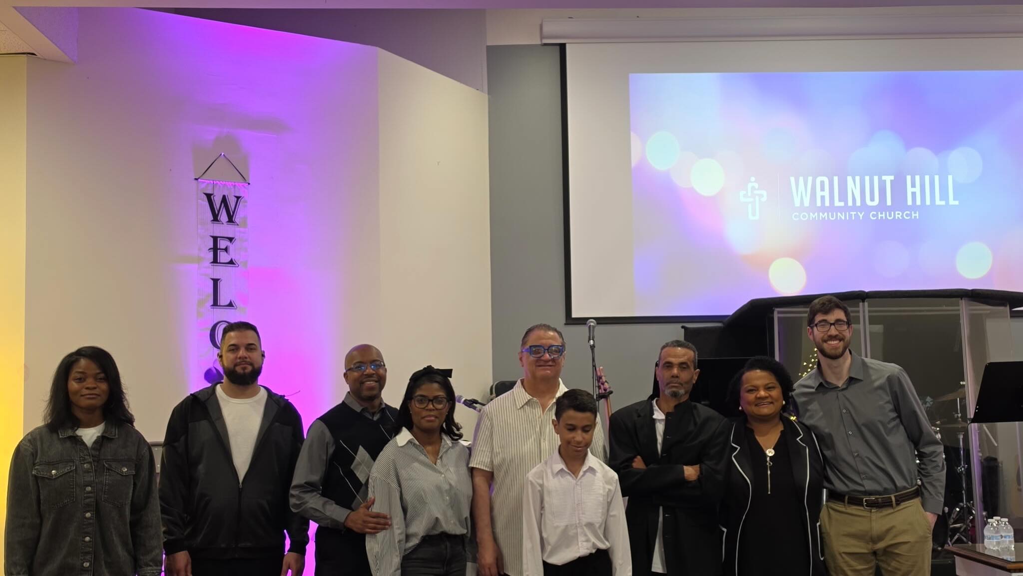 After a two year and a half hiatus from music ministry, I had the wonderful opportunity to lead praise and worship at Walnut Hill Community Church’s Derby’s campus this morning. My husband and I met some beautiful people! We had a fantastic time! God be praised!
It was a blessing to sing with my dear ministry friend/sister, Joy, and my new friend, Alessandra! You both sounded amazing and we flowed well together & in unison!
Bro Gilton, thanks for the invite. You are an anointed MD and musician. Who knew you played three instruments?! Thanks Pastor Jonathan for the connection!