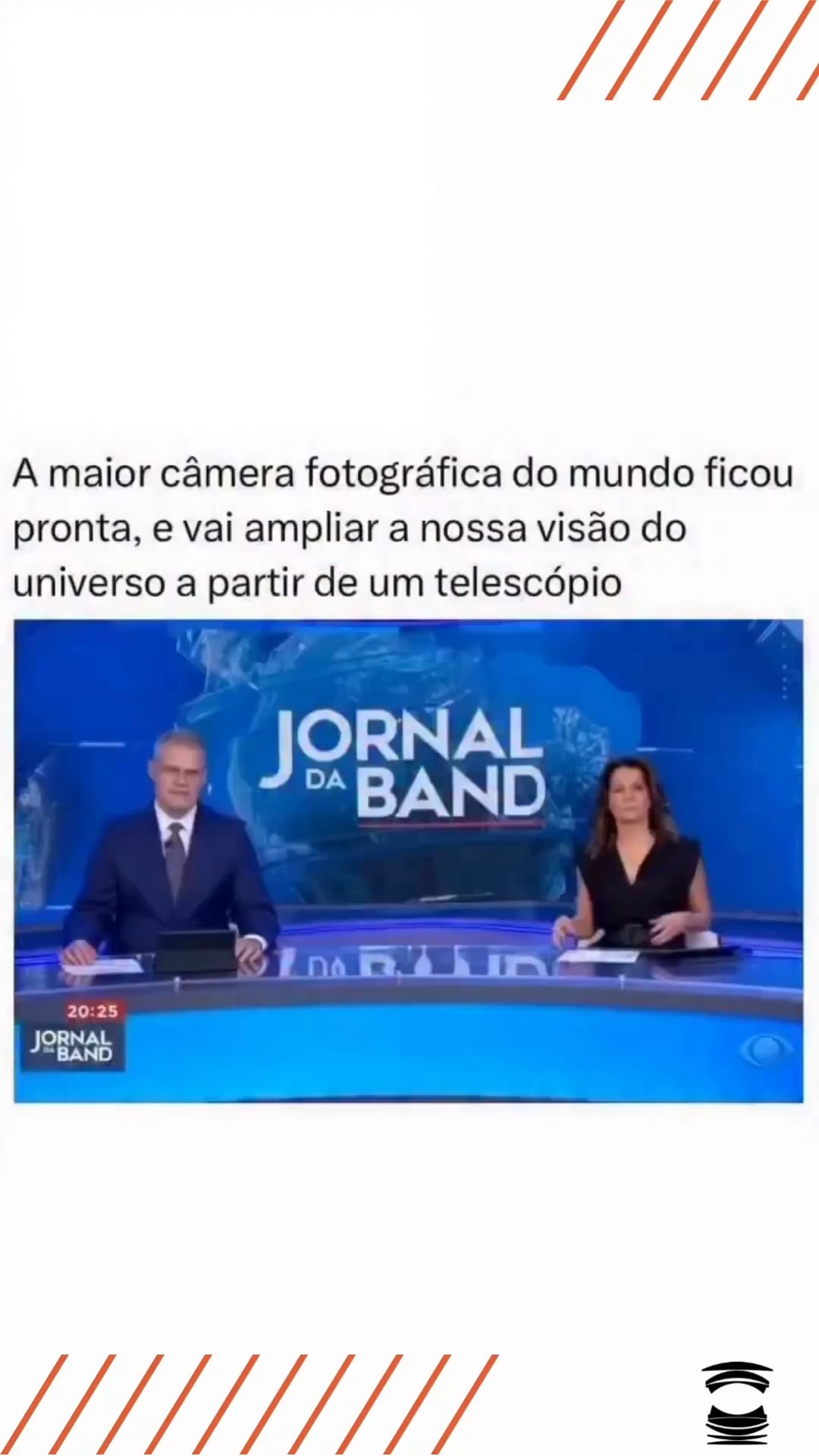 📸🌌 Enquanto isso, eu limpando a lente do celular na camiseta…
e os cientistas criando a maior câmera fotográfica do mundo 😅
A tecnologia por trás dessa câmera é simplesmente absurda. Um equipamento gigante, capaz de registrar detalhes do universo que os nossos olhos jamais conseguiriam enxergar.
E o mais fascinante da fotografia é isso: seja com um celular, uma câmera profissional ou uma lente do tamanho de um carro… no fim, tudo gira em torno da mesma coisa.
Observar. Registrar. Descobrir.
👉 Agora me conta: qual seria a primeira coisa que você gostaria de fotografar com uma câmera dessas? 🌌📸
#mariocoelhofoto #fotografia #astronomia #camera #universo #tecnologia #fotografiaprofissional #curiosidades