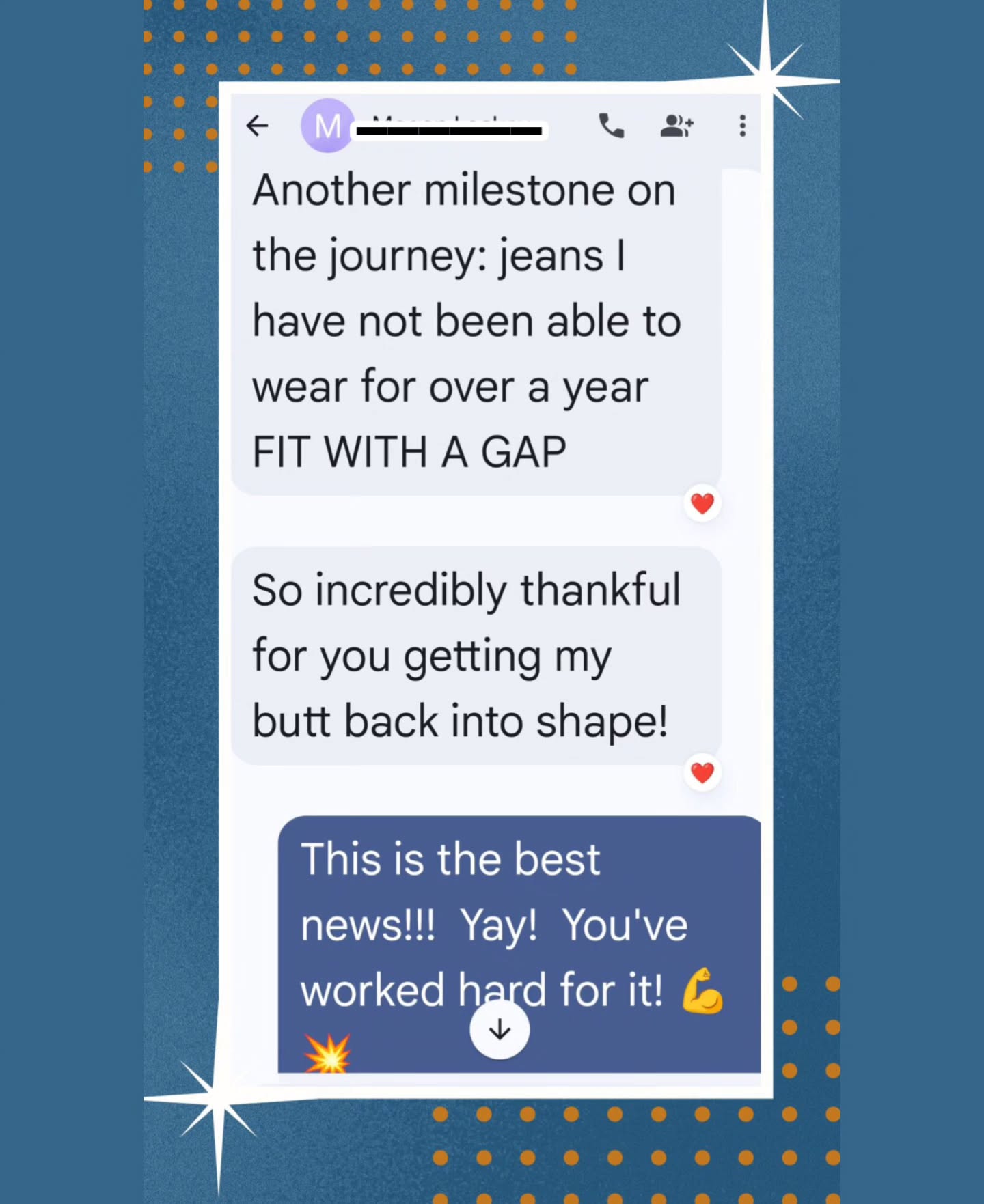 Reason #528 why I love my job!! I get just as excited as my clients do when they get results! Makes my heart full! ♥️