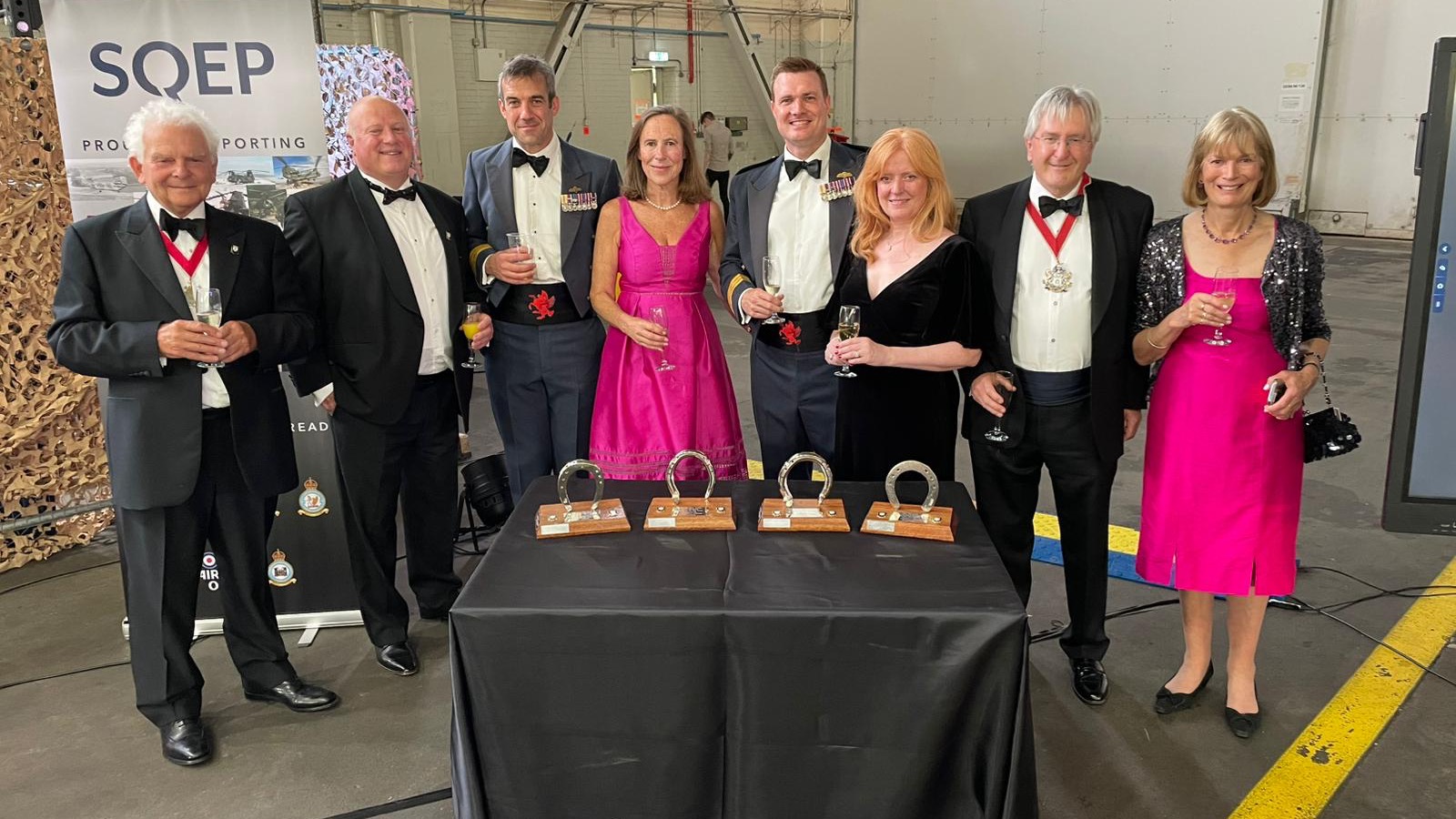 Chinook 45th Anniversary Dinner
All Livery Companies place great importance on their military affiliations and the @worshipful_company_of_farriers is proud to enjoy a valued and enduring affiliation with 18(B) Squadron @rafodiham
On 28 May 2026, the Master, John Cowper-Coles, his wife Elizabeth, together with other members of the Company, were delighted to attend a memorable evening at RAF Odiham. The occasion brought together around 400 attendees with connections to RAF Odiham and the Chinook throughout its operational life.
The Master was also honoured to hand over a number of trophies, beautifully made by Renter Warden Robin May, for use by 18(B) Squadron. These trophies will recognise Pilot of the Year, Technician of the Year, Outstanding Contribution to the Squadron, and Crewman of the Year.
The Crewman of the Year trophy will be known as The Anna Irwin Award, named in memory of a much-valued member of 18 Squadron who undertook remarkable charitable work.
It was also a pleasure to meet Wing Commander Jay Berry, Officer Commanding 18(B) Squadron, and his wife Caron, and to thank them for their warm welcome and hospitality.
The evening was a fitting celebration of service, heritage and shared association, and a reminder of the importance of the Company’s continuing relationship with 18(B) Squadron.
#WorshipfulCompanyOfFarriers #LiveryCompany #RAFOdiham #18Squadron #Chinook #MilitaryAffiliations #CityOfLondon