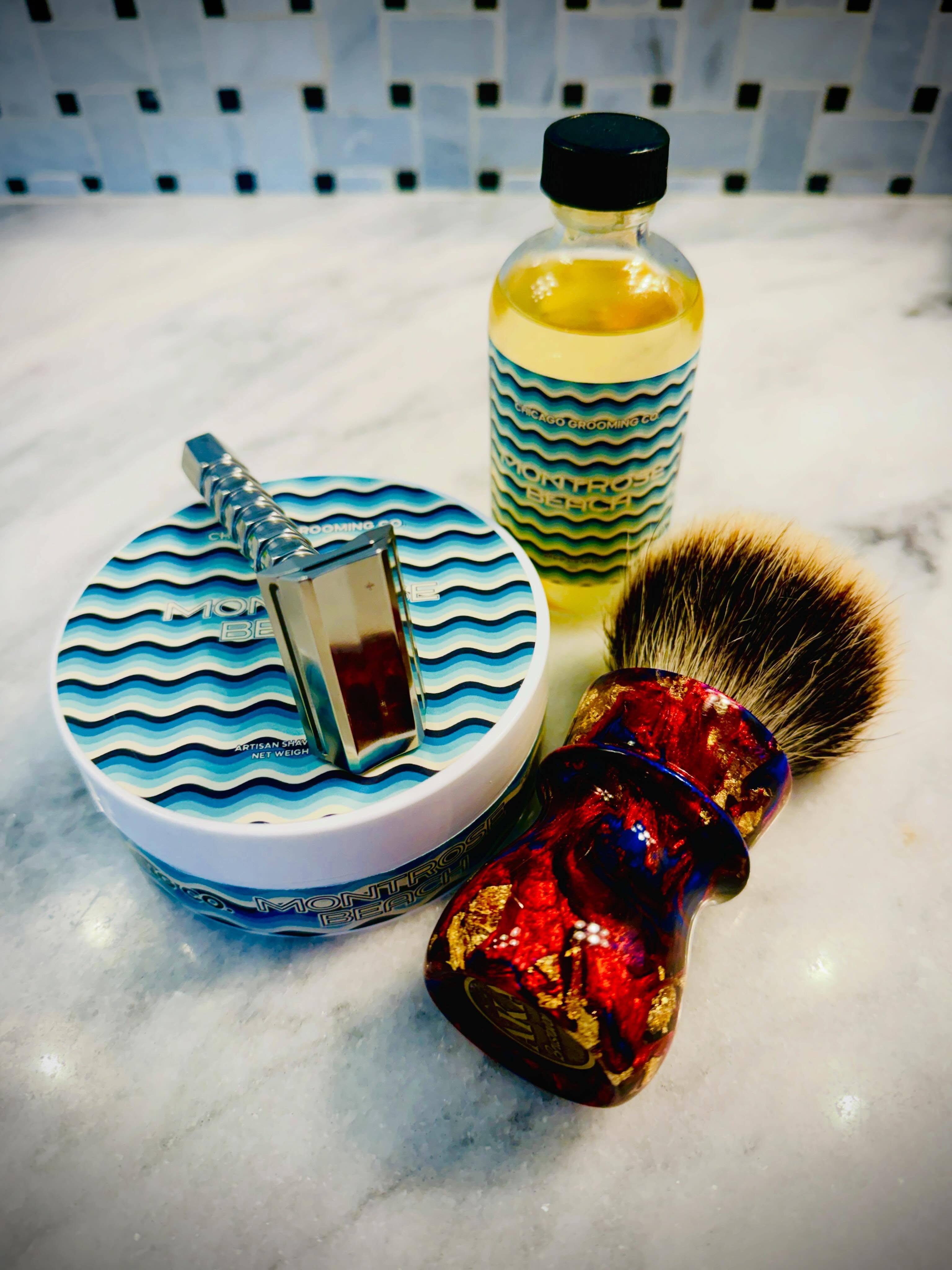 Thank you @razorock @chicagogroomingco @akabrushworx #sotd #shave #wetshaving #wetshave #fragrance
