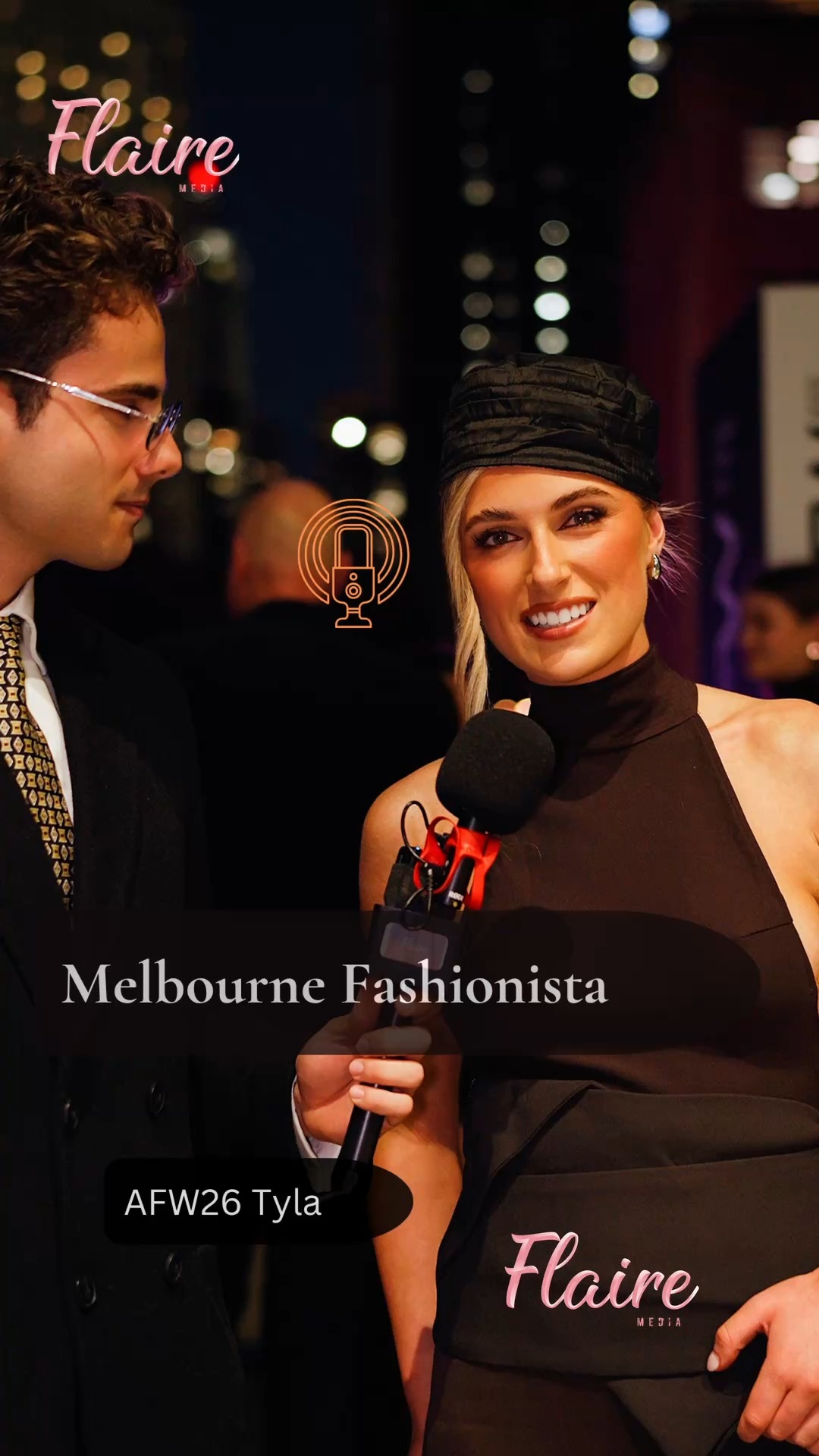 ✨ Flaire presenter @fucatudor chats with Melbourne-based model and fashionista @tylawarne1 about her experiences watching the AFW runways and the growing importance of ethics and sustainability in fashion. Thoughtful, stylish, and passionate about the future of the industry, Tyla shares her perspective on conscious fashion with elegance and authenticity 🌿👠
@flairezine @afcaustralianfashionweek @ausfashioncouncil @mca_australia @flaire_media 📸 @vivek.dasgupta 🎥 @melistabile.png
#flaire #ausfashionweek #sydney #australia #sustainablefashion