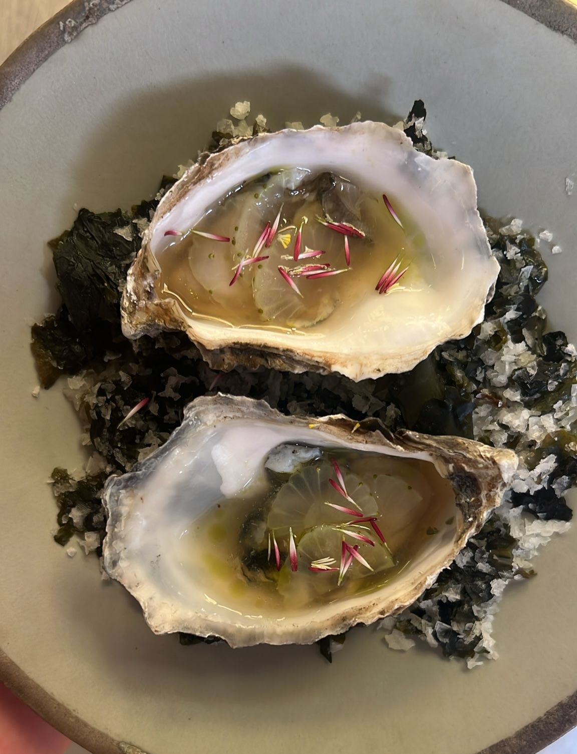 Summer flavours, redefined. ☀️🦪
We love seeing what incredible chefs do with our seafood, and this creation by @chef_simonulph at @rothaymanorhotel is next level.
Our premium @carlingfordoysters meet green strawberries pickled in elderflower vinegar, topped with an elderflower and buttermilk dashi.
The perfect balance of brine, sweet, and sharp.
#OysterLovers #CarlingfordOysters #ChefCreation #SeafoodInspiration