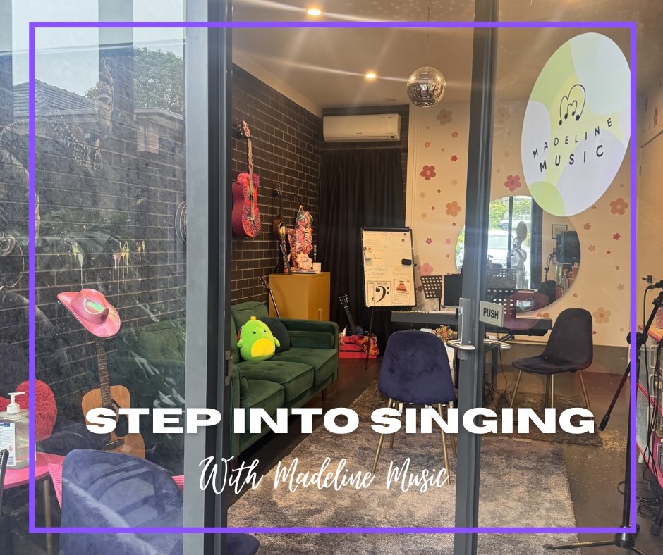 Step into singing with Madeline Music 🎶